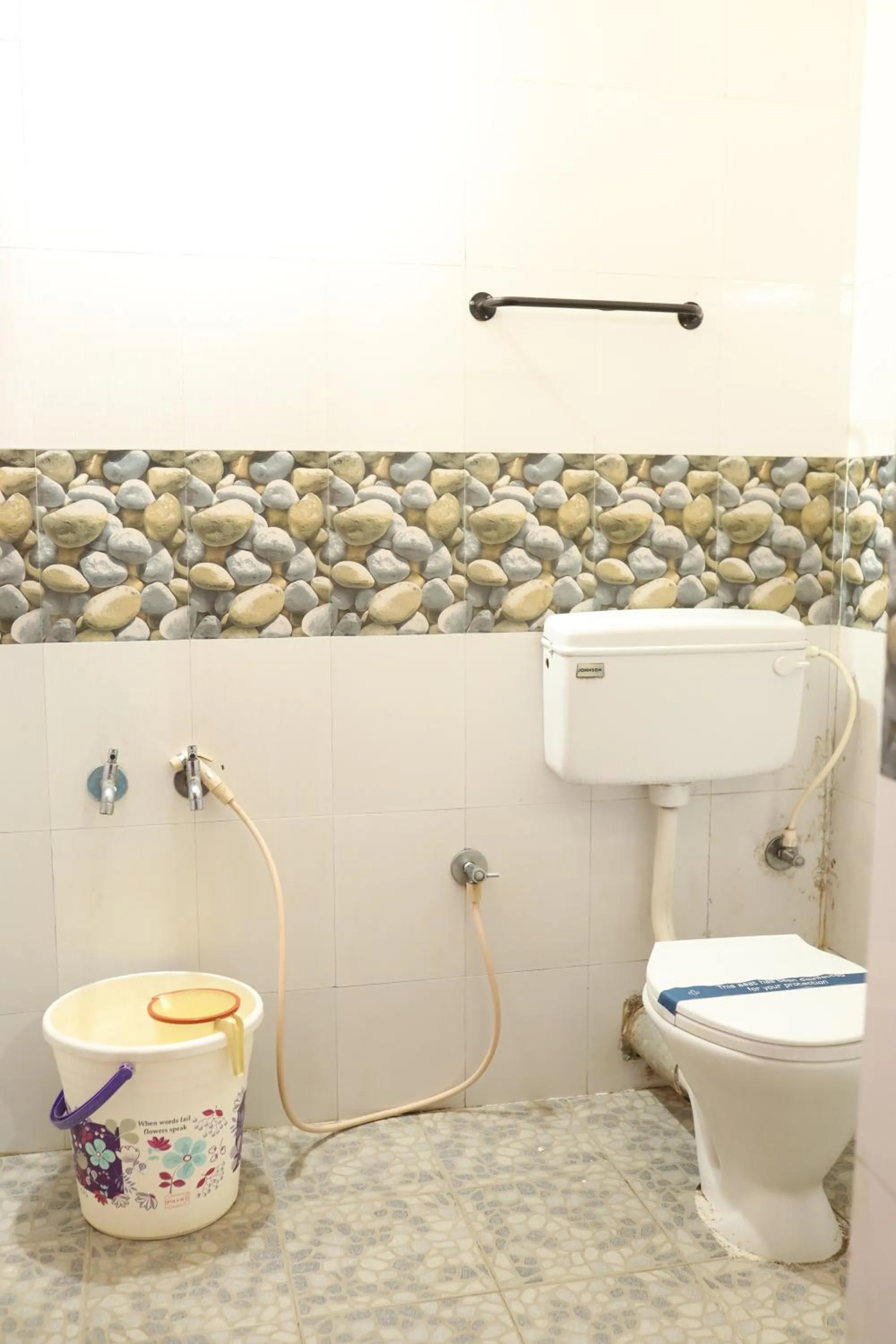 Toilet in Hotel Sri Balaji