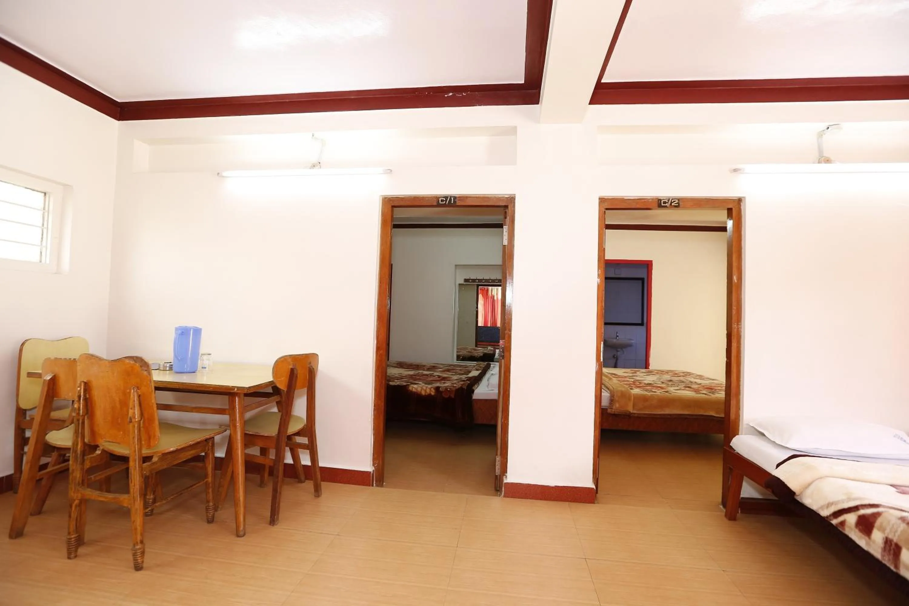 Photo of the whole room, Bed in Hotel Sri Balaji