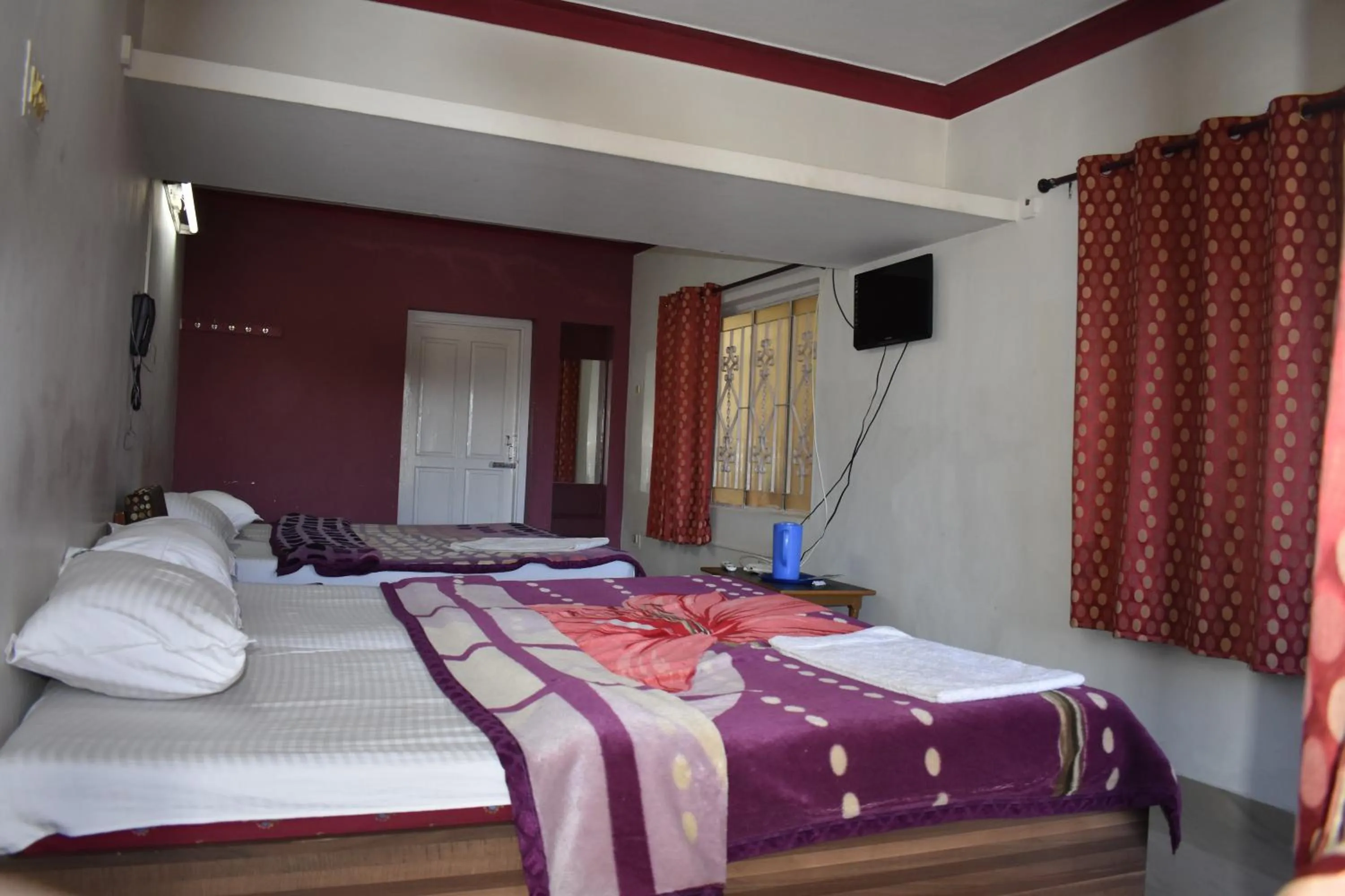 Photo of the whole room, Bed in Hotel Sri Balaji