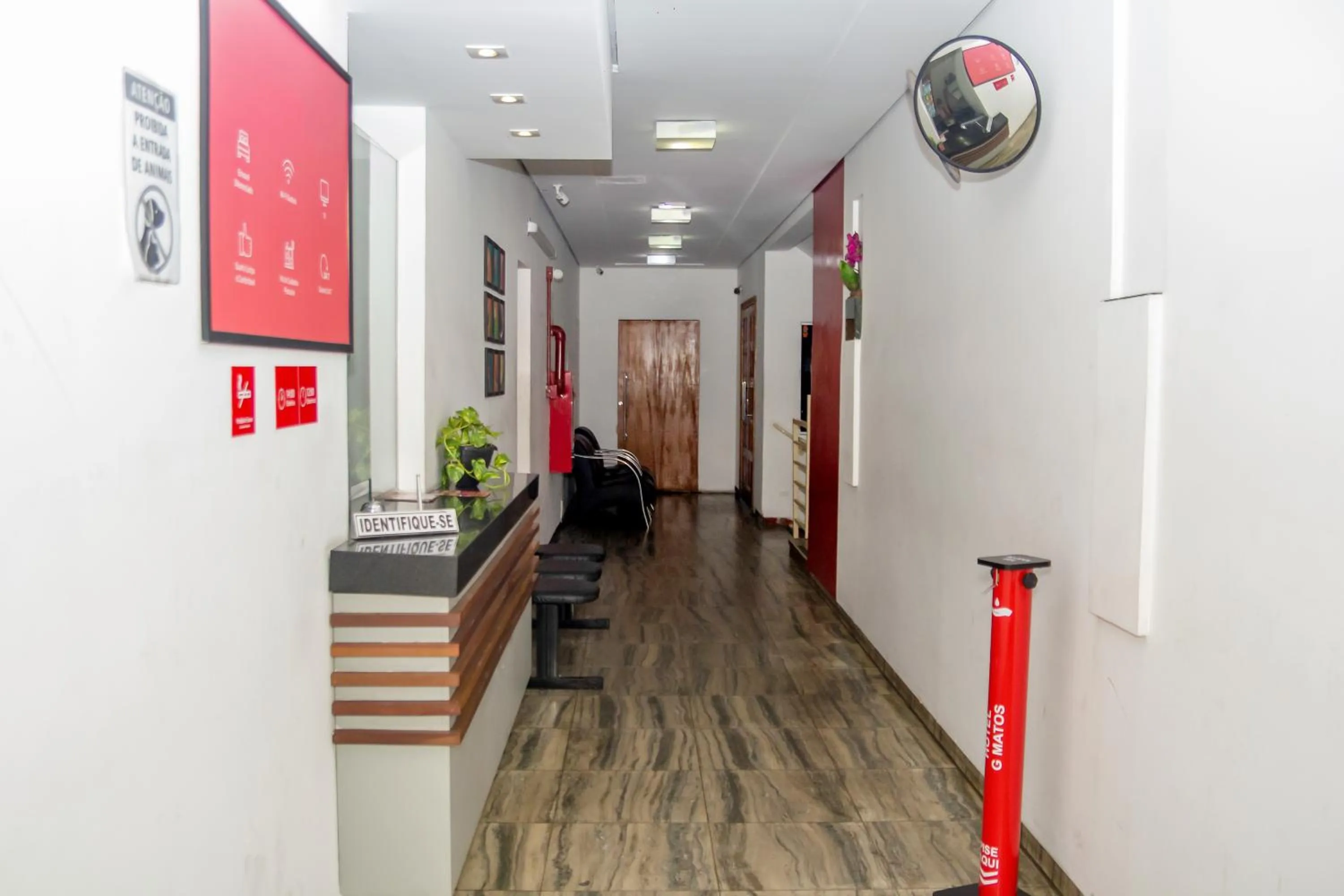 Lobby or reception in Hotel GMatos Belo Horizonte - Próximo a Rodoviária e Mercados Turísticos