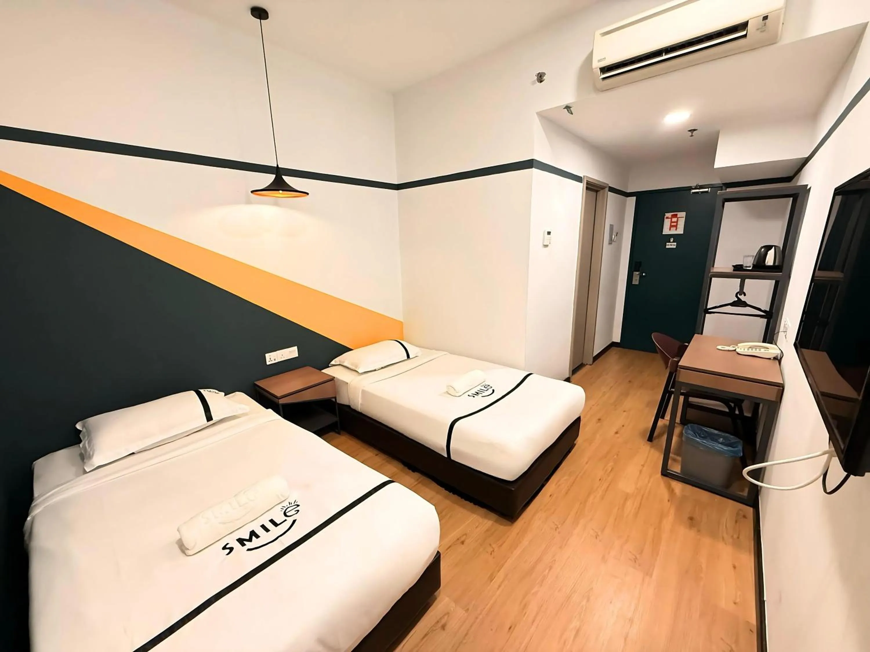 Bed in Seeds Hotel Puchong Koi