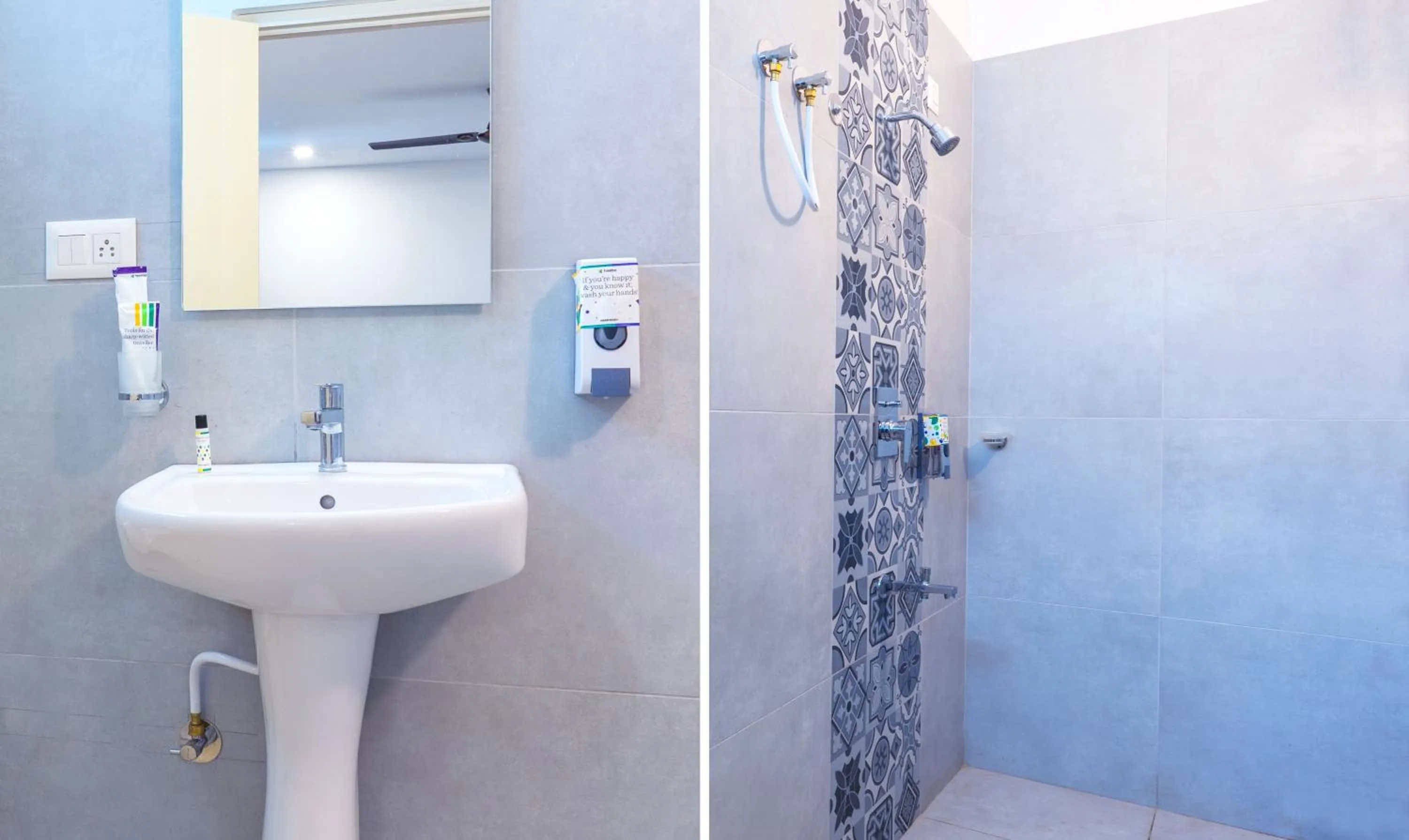 Bathroom in Treebo The Grand Skyla, Malleshwaram