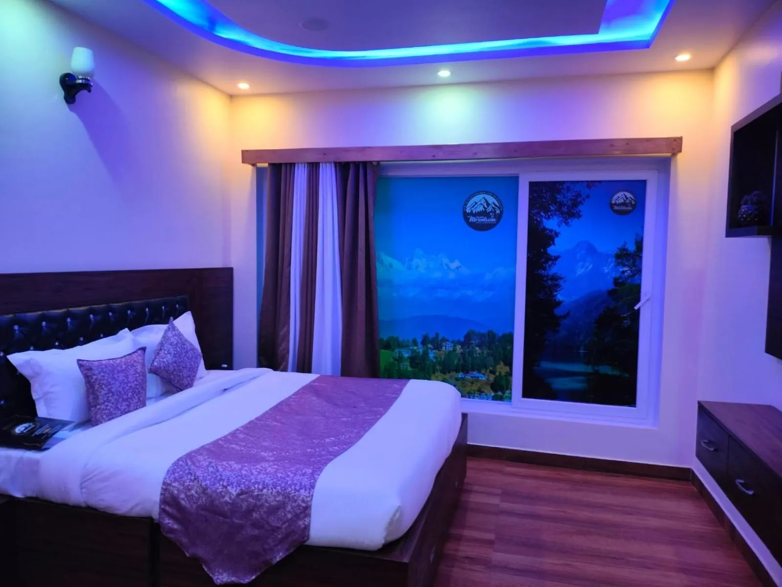 Bed in The White mountaina