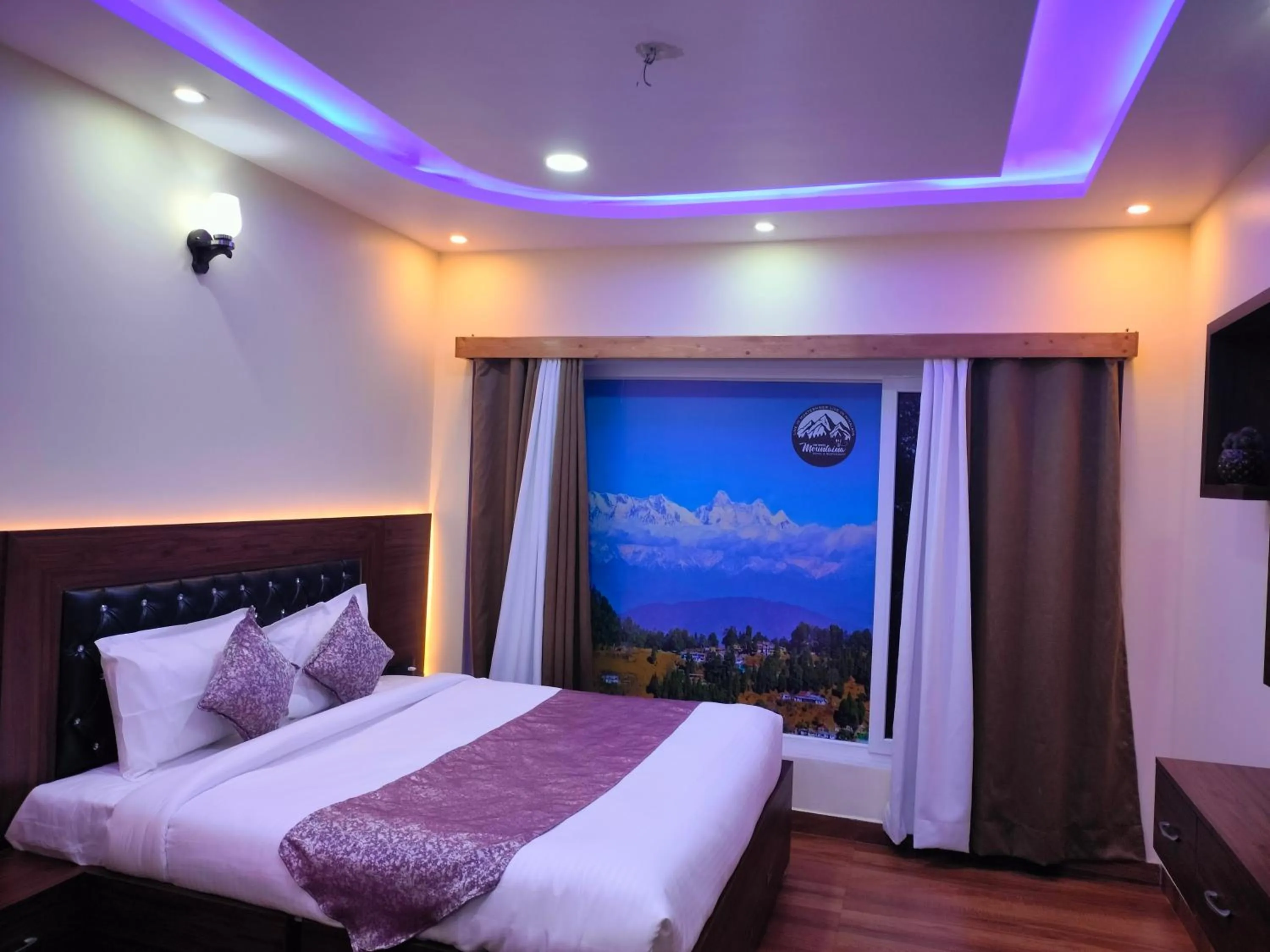 Bed in The White mountaina