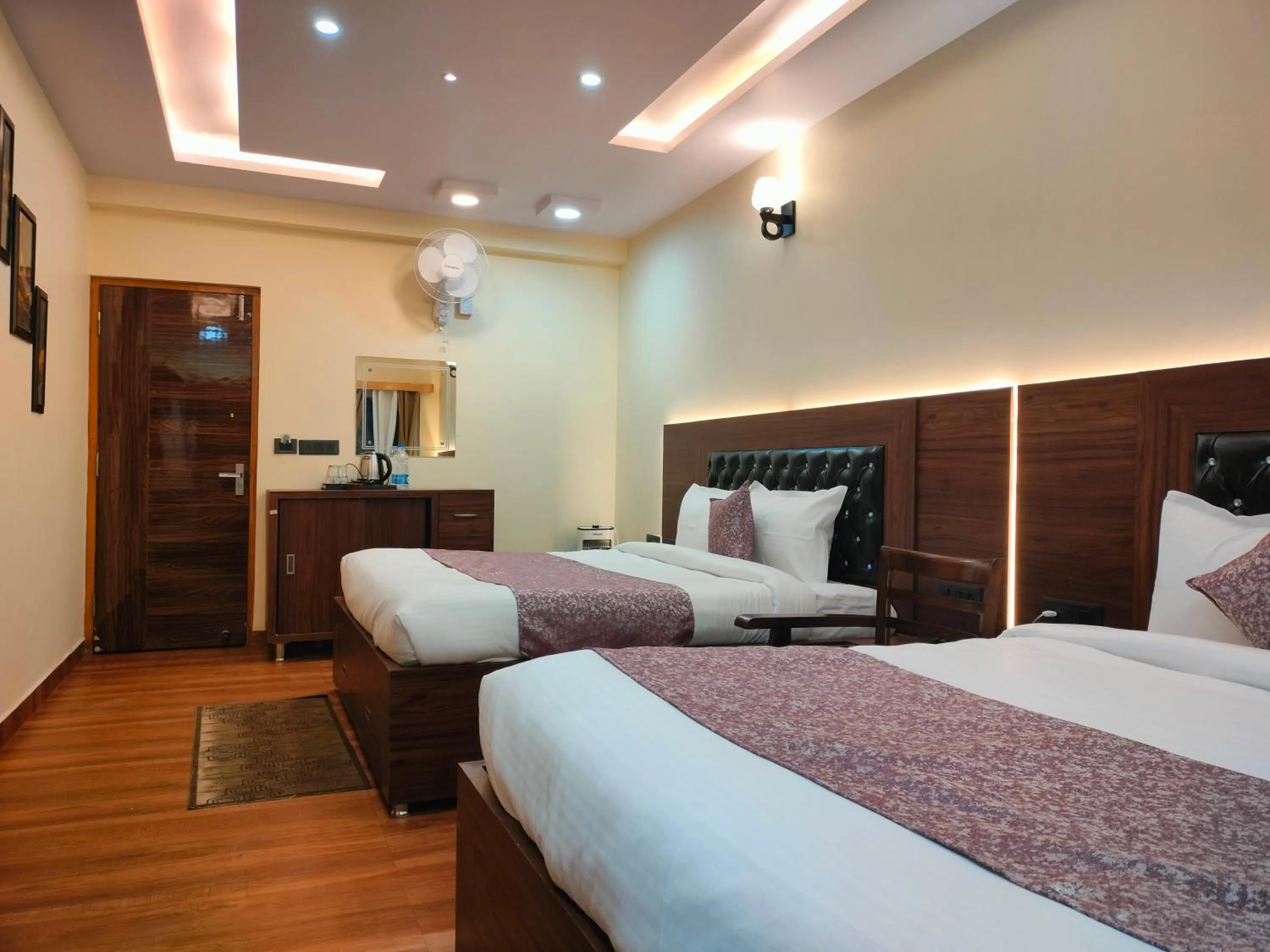 Bed in The White mountaina