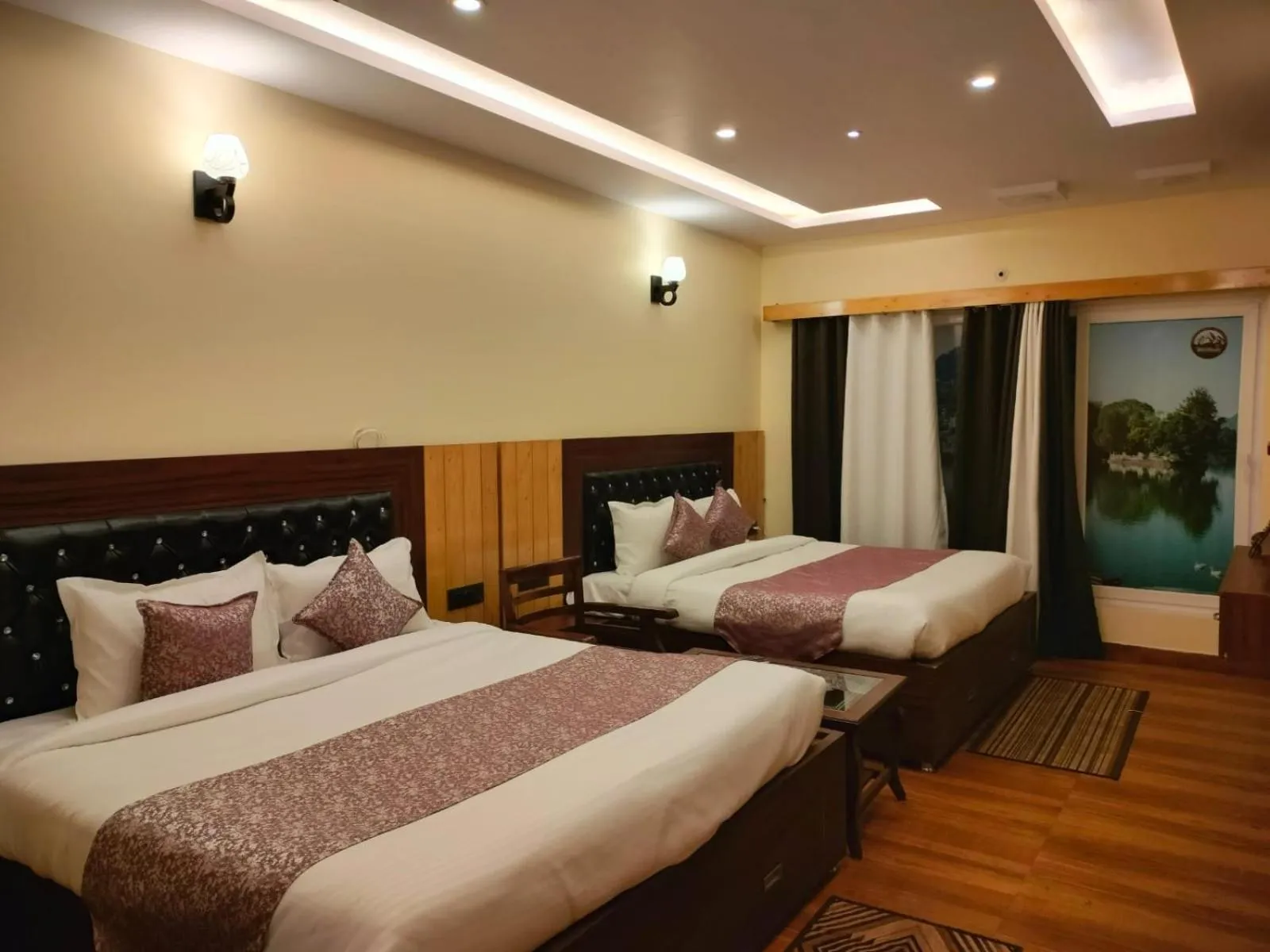 Bed in The White mountaina