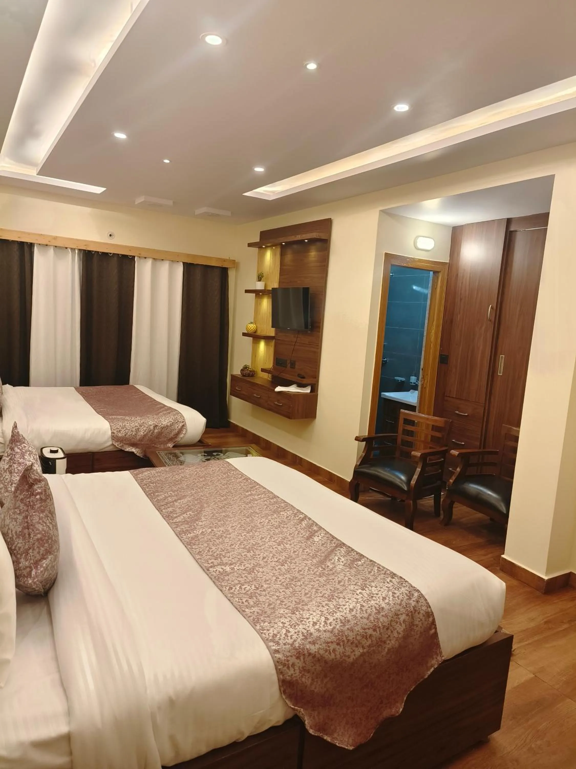 Bed in The White mountaina