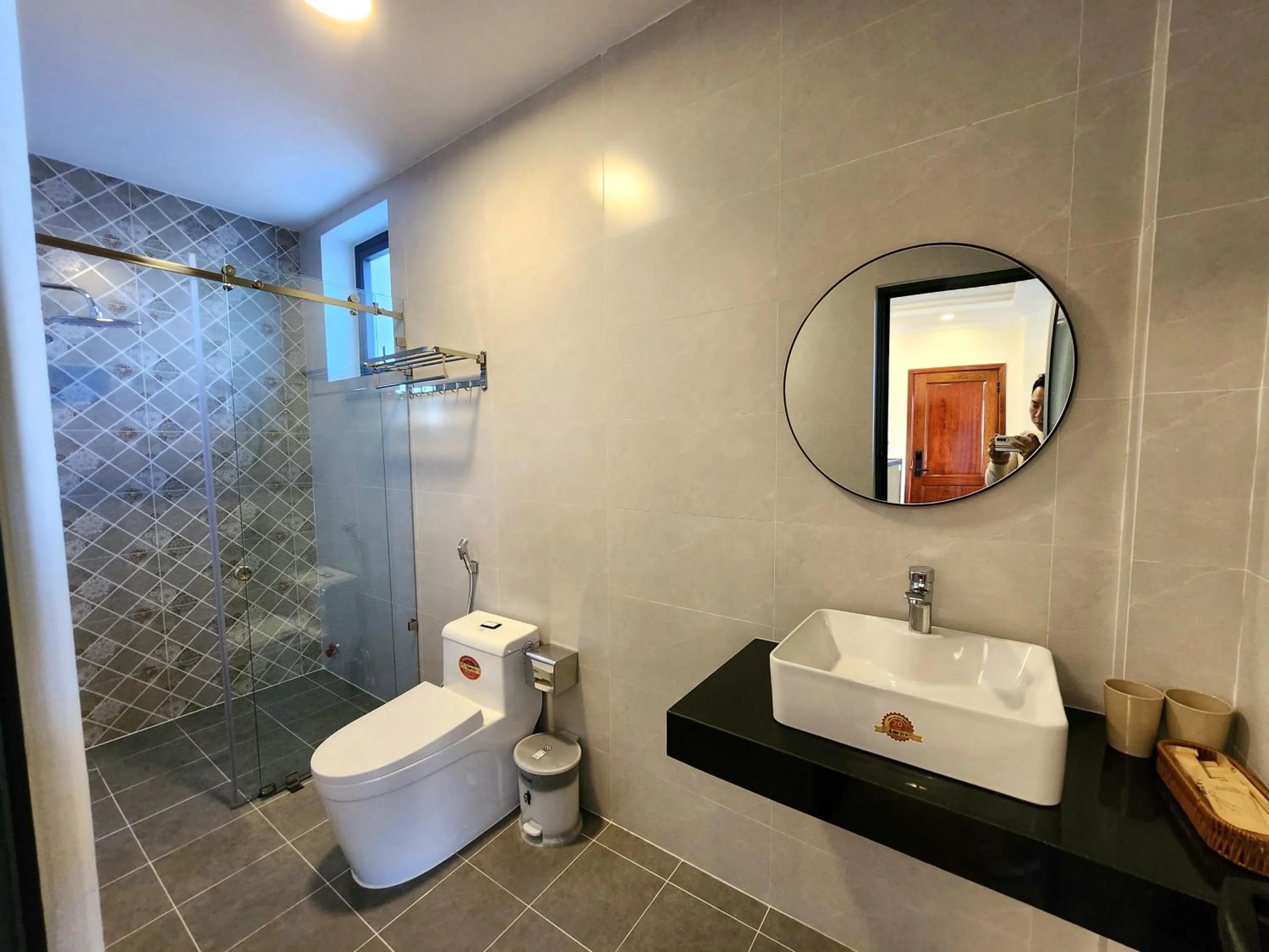 Shower in K'SOL - Hotel & Apartment