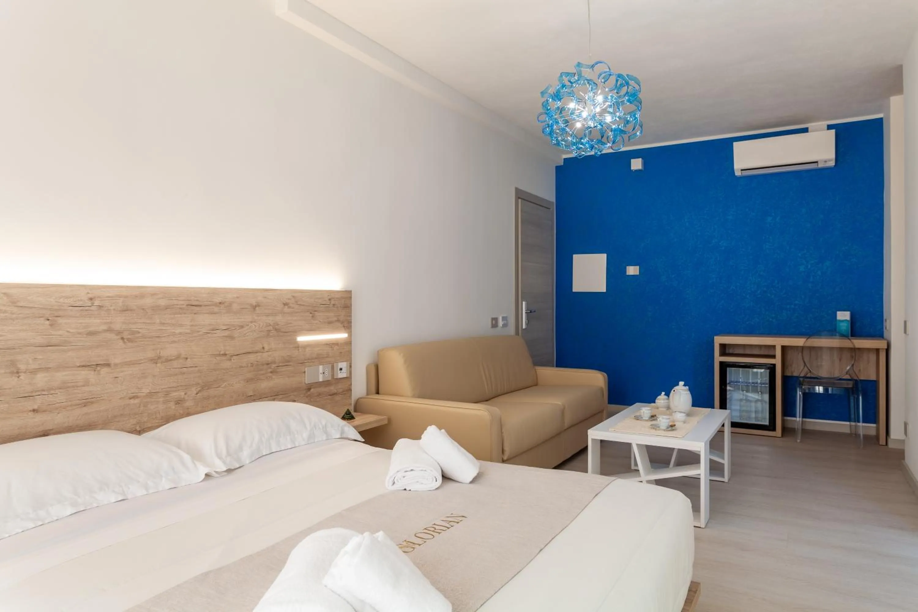 Bed in Glorian Hotel