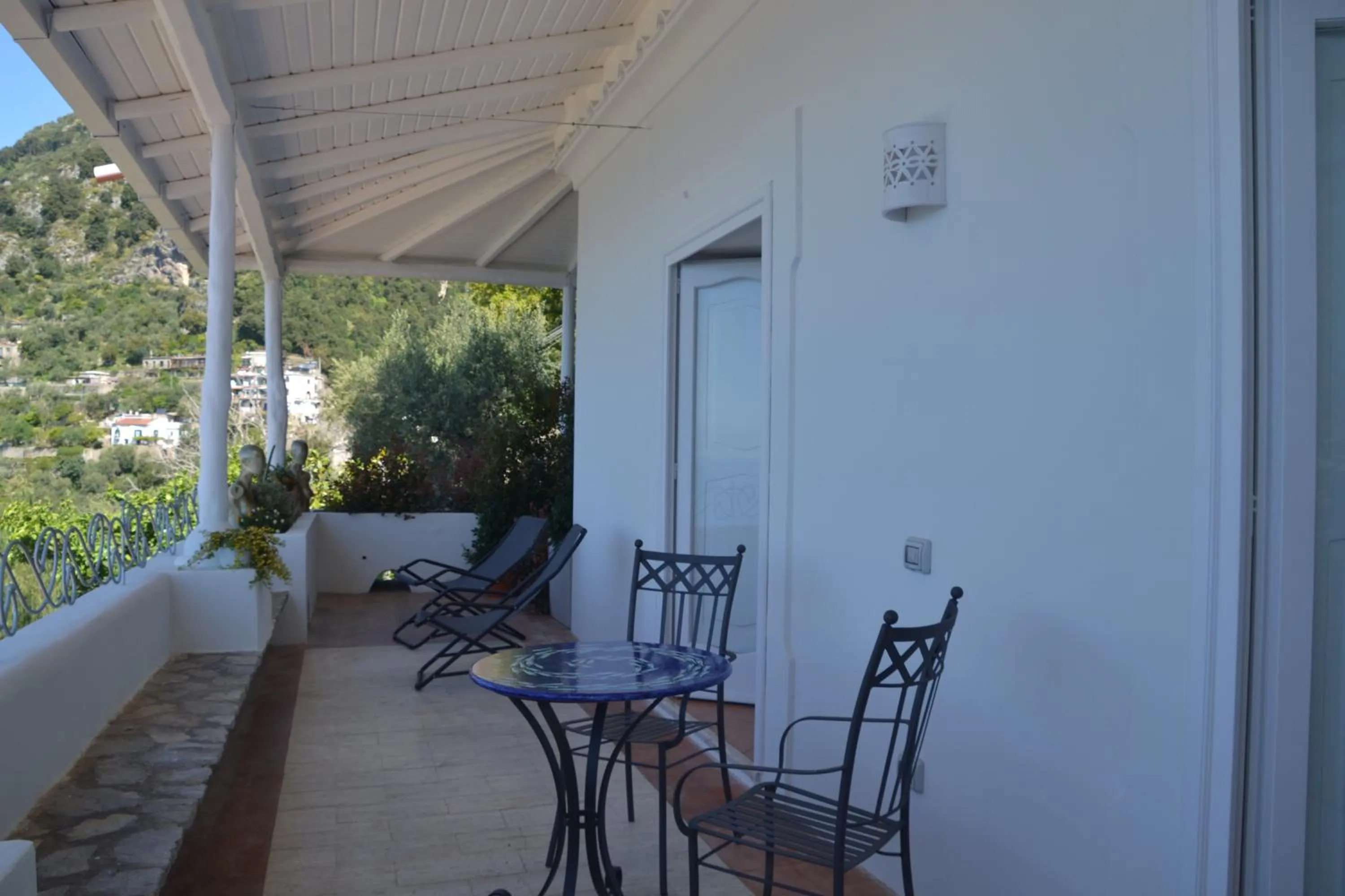 Balcony/Terrace in Villa Santa Chiara Positano Suites