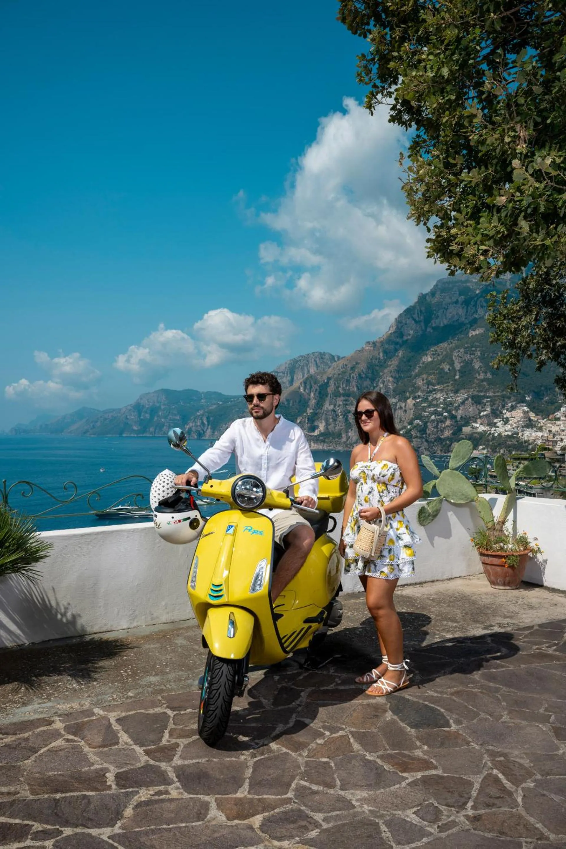 Parking in Villa Santa Chiara Positano Suites
