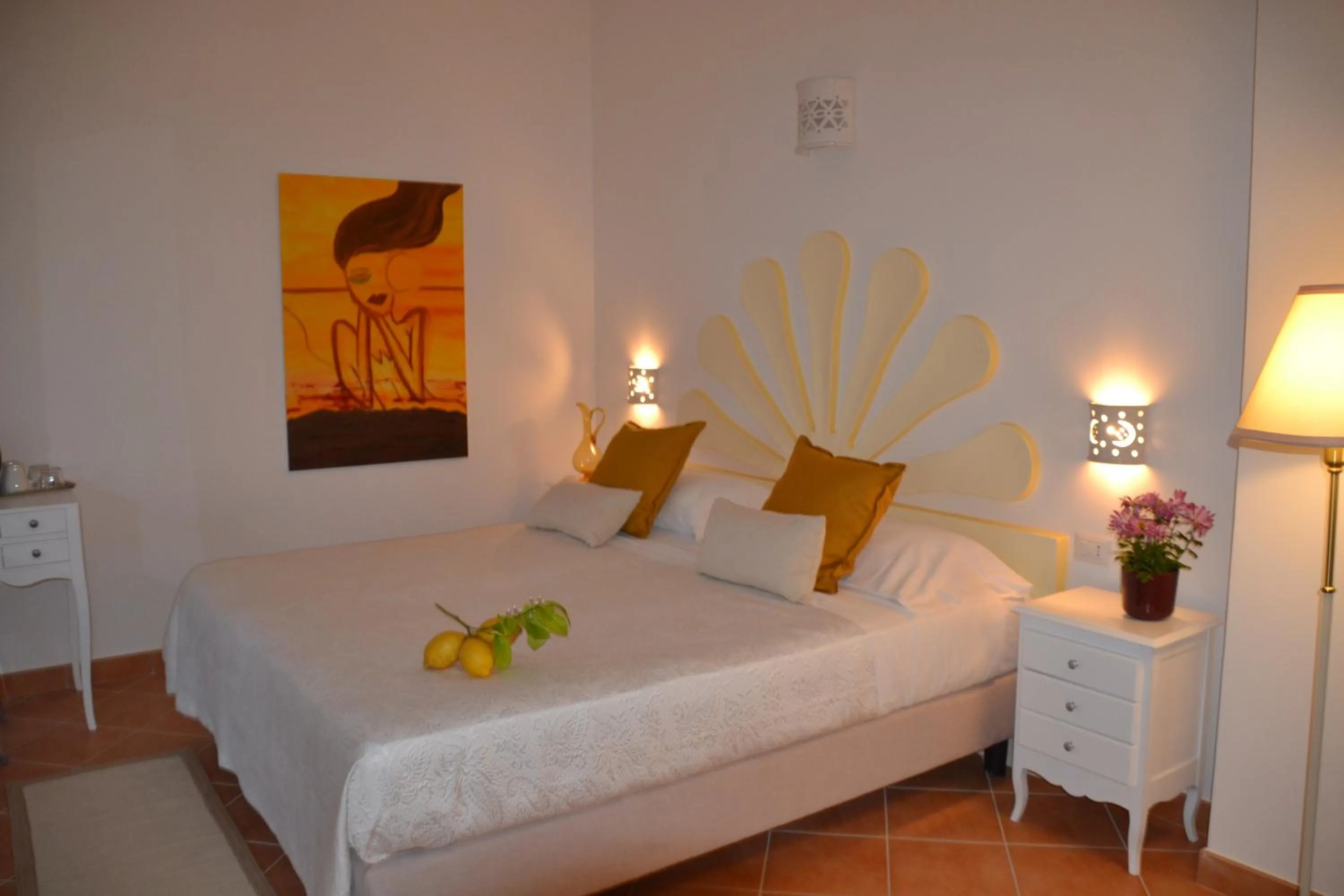 Photo of the whole room, Bed in Villa Santa Chiara Positano Suites