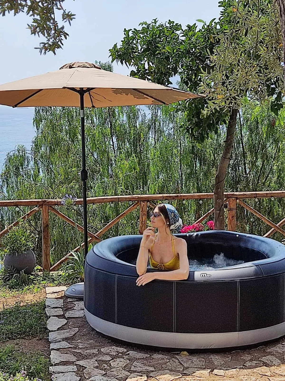 Swimming pool in Villa Santa Chiara Positano Suites