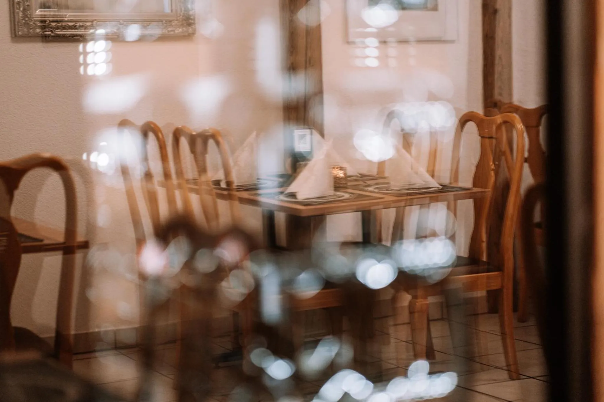Dining area in Hotel Garni Familie Gruber