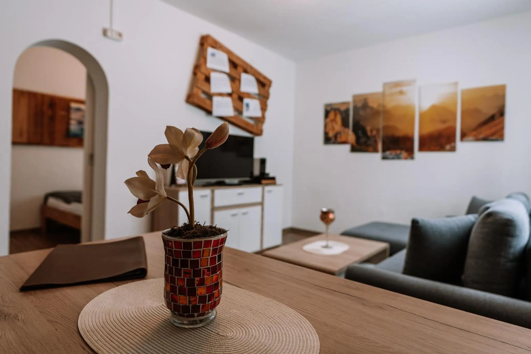 Living room in Hotel Garni Familie Gruber