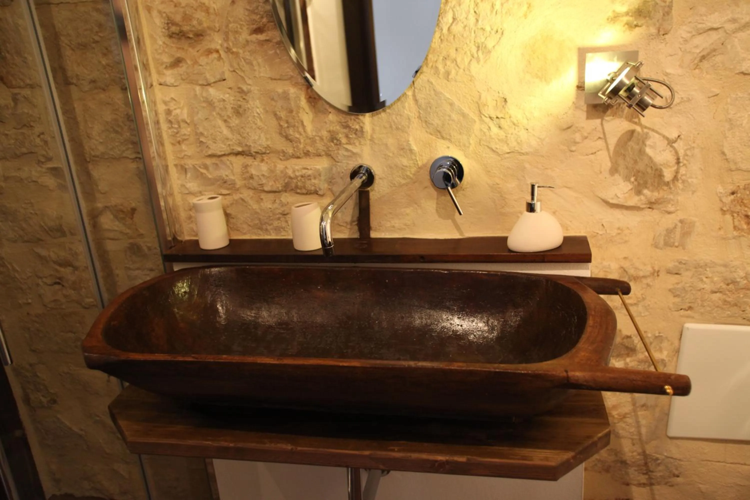 Bathroom in Rifugio Degli Svevi