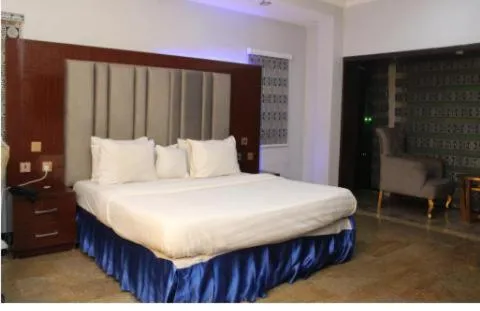 Bed in Blue Moon Beach Hotel and Resort Lekki Lagos