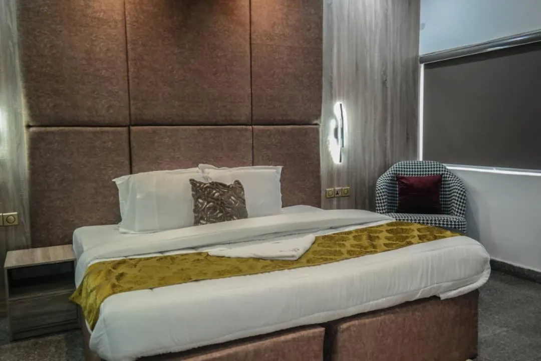 Bed in Blue Moon Beach Hotel and Resort Lekki Lagos