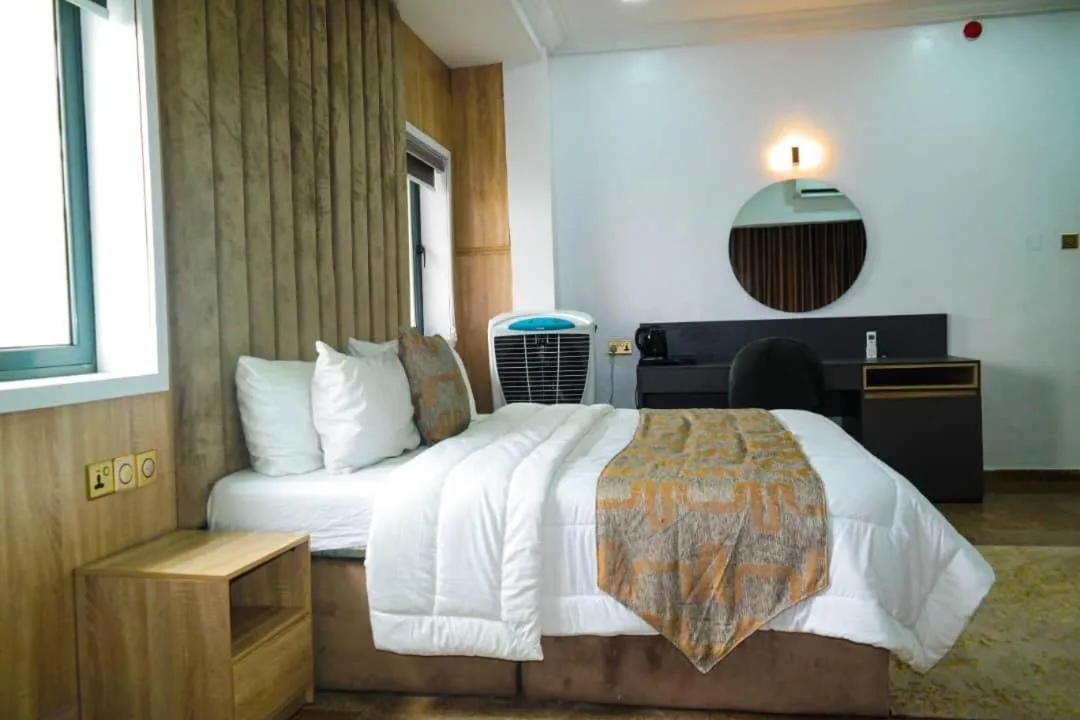 Bedroom, Bed in Blue Moon Beach Hotel and Resort Lekki Lagos