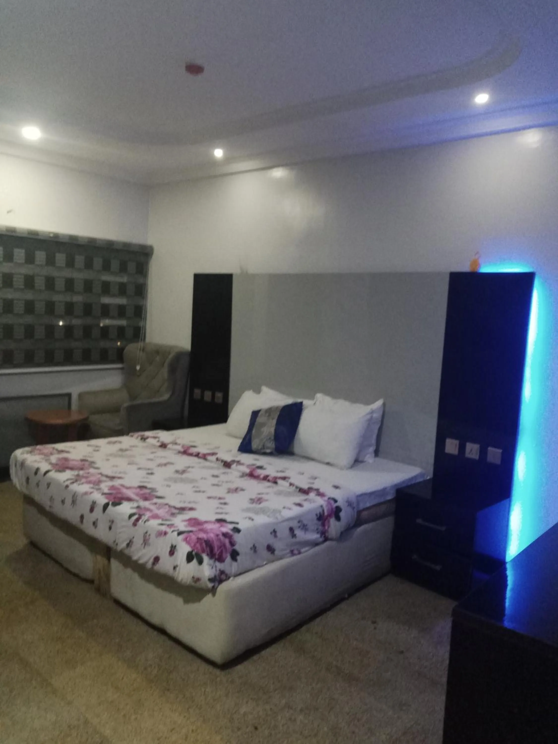 Bed in Blue Moon Beach Hotel and Resort Lekki Lagos