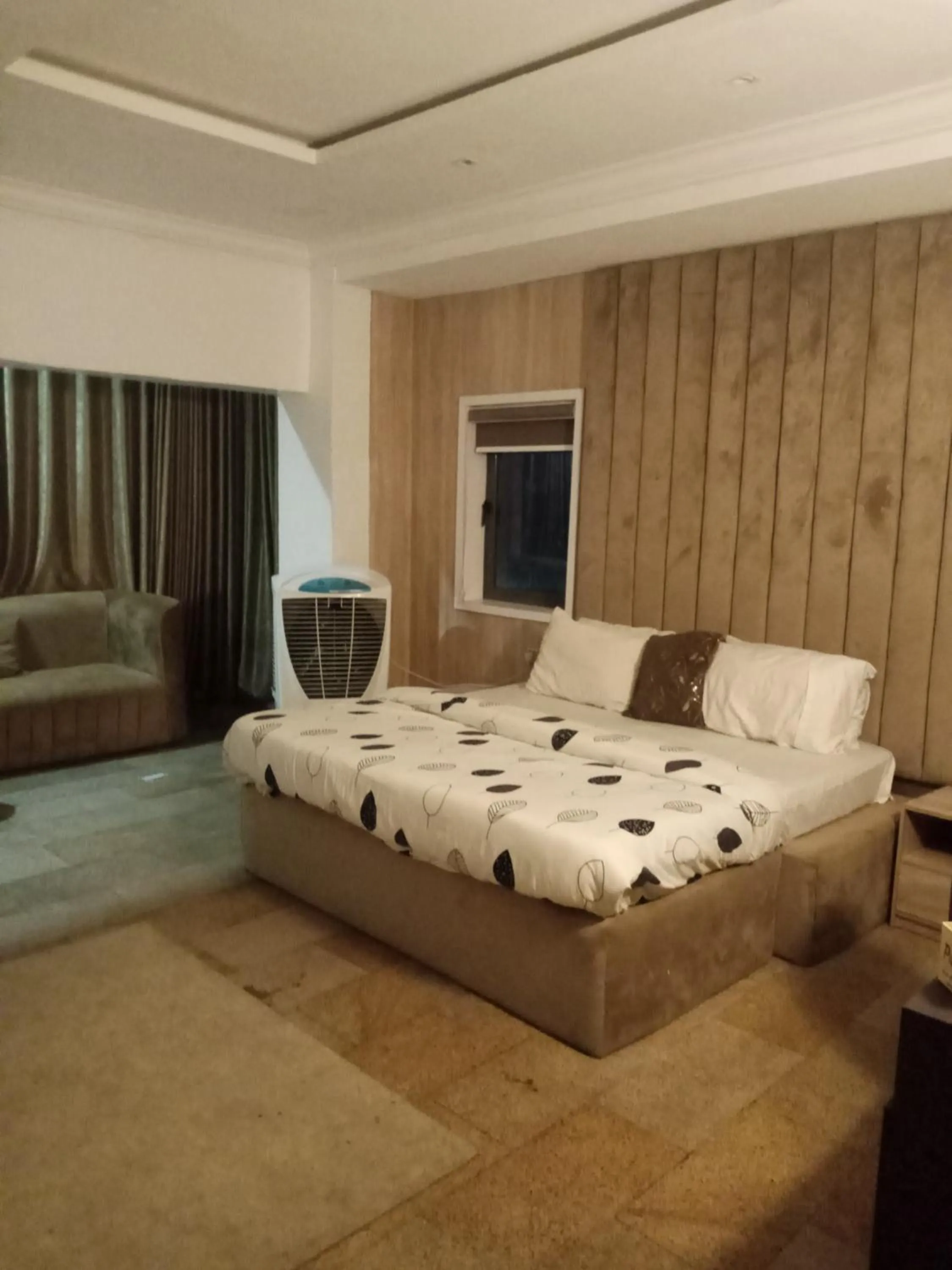 Bed in Blue Moon Beach Hotel and Resort Lekki Lagos