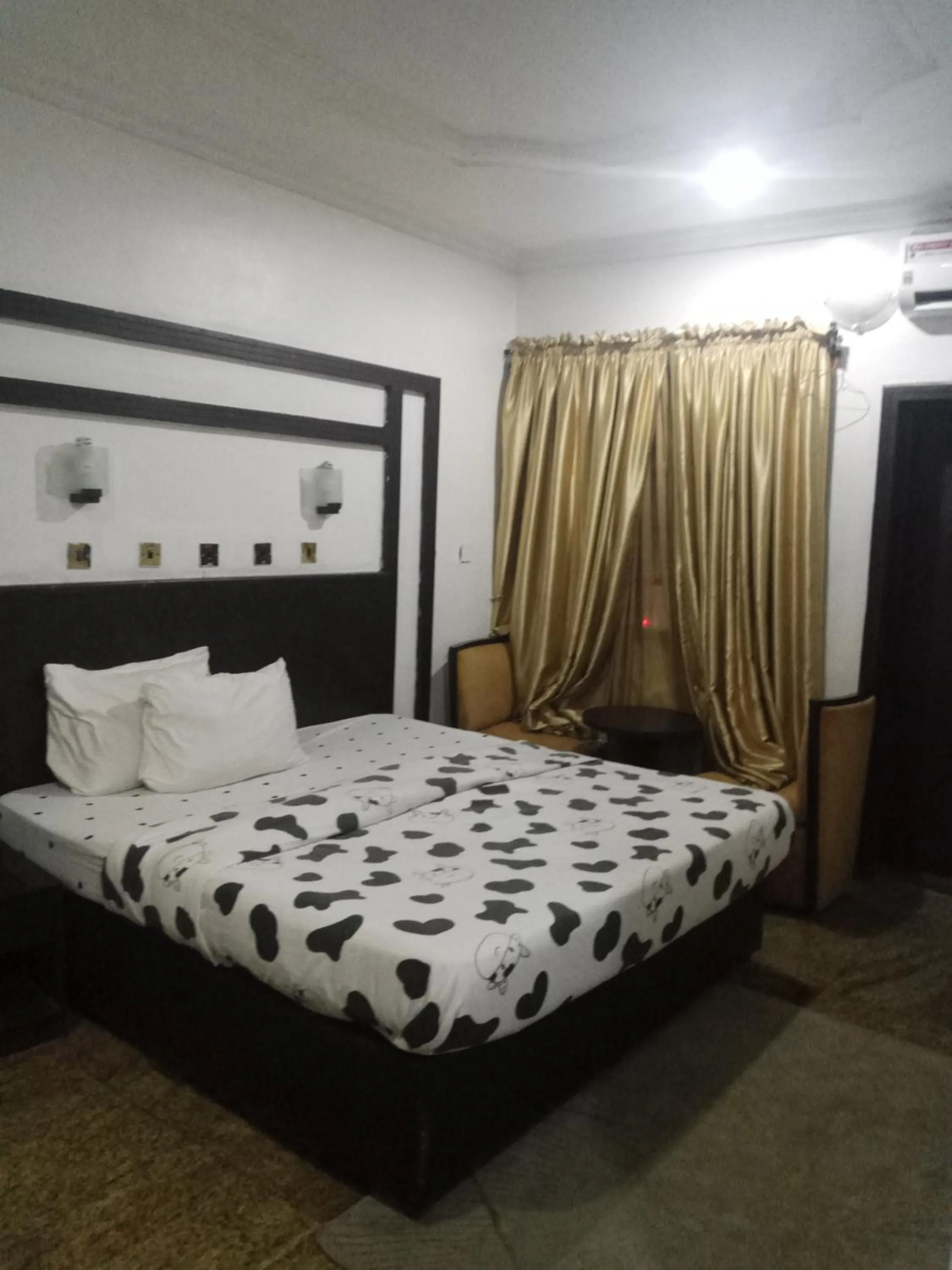 Bed in Blue Moon Beach Hotel and Resort Lekki Lagos