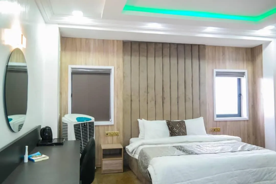 Bed in Blue Moon Beach Hotel and Resort Lekki Lagos
