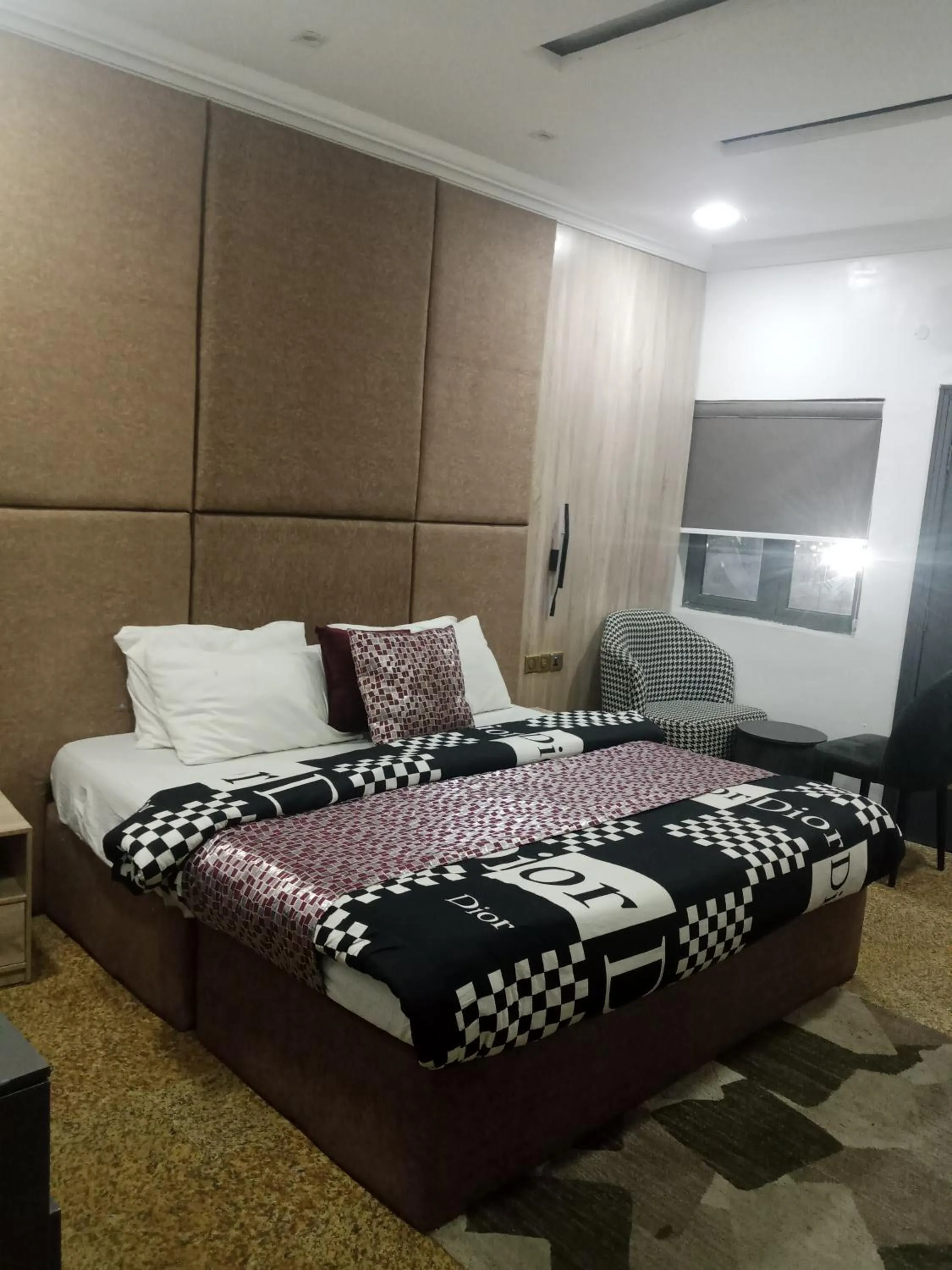 Bed in Blue Moon Beach Hotel and Resort Lekki Lagos