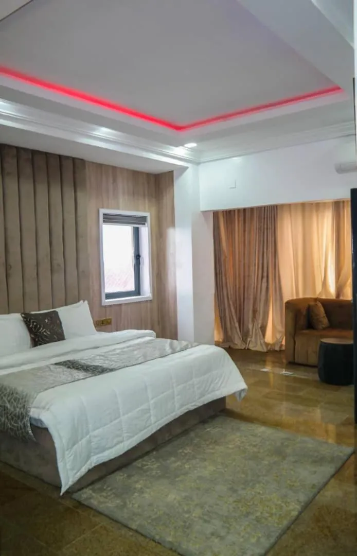 Bed in Blue Moon Beach Hotel and Resort Lekki Lagos