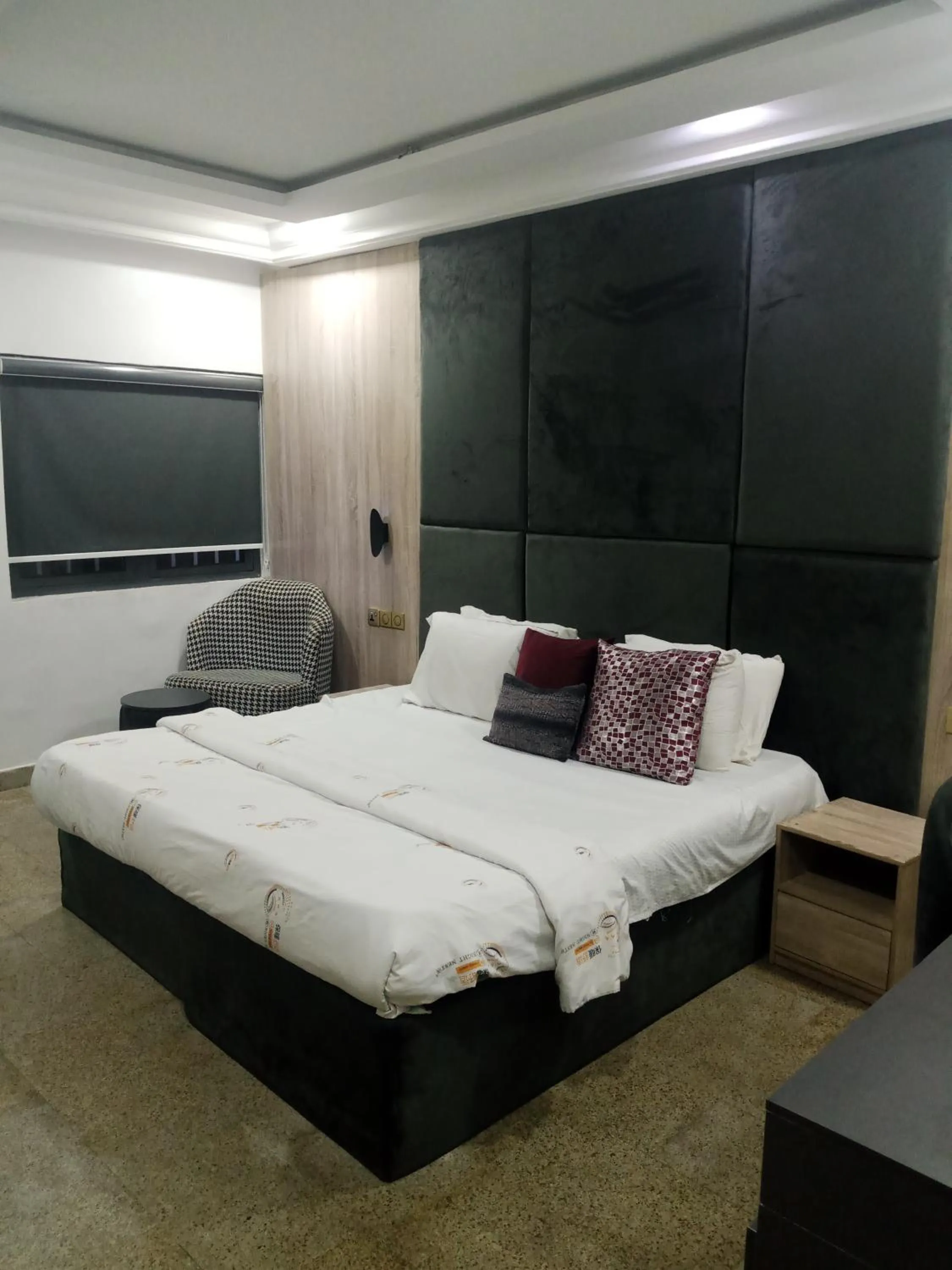 Bed in Blue Moon Beach Hotel and Resort Lekki Lagos