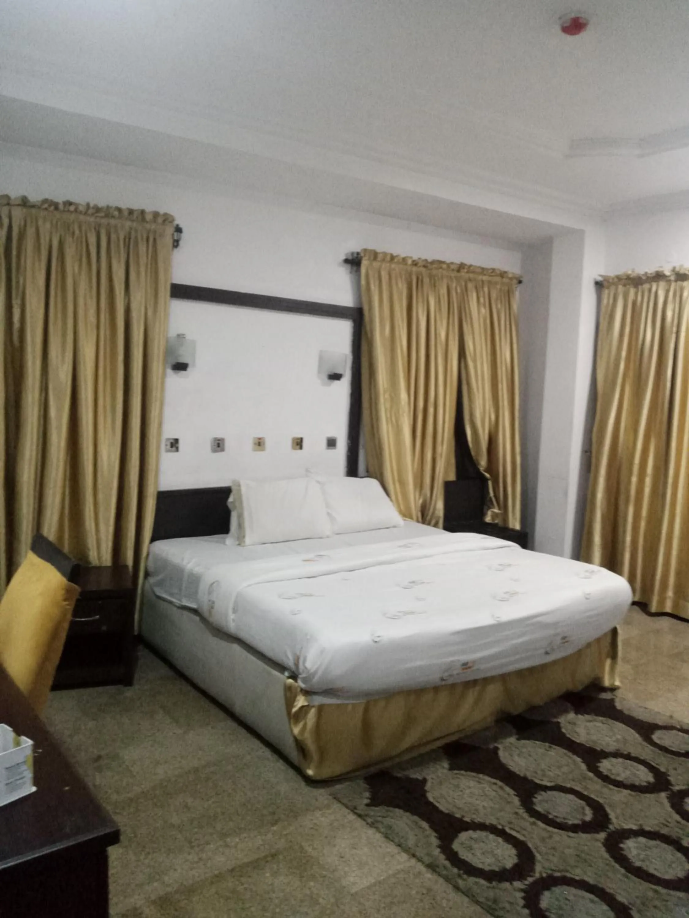Bed in Blue Moon Beach Hotel and Resort Lekki Lagos
