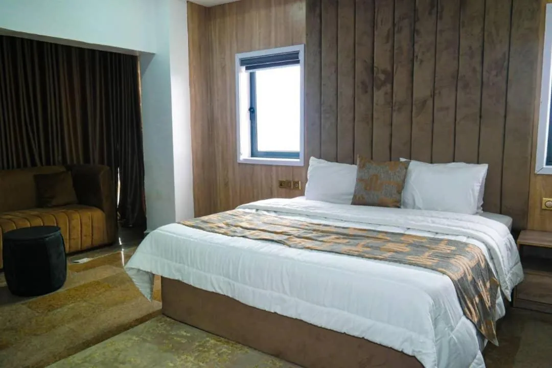 Bed in Blue Moon Beach Hotel and Resort Lekki Lagos