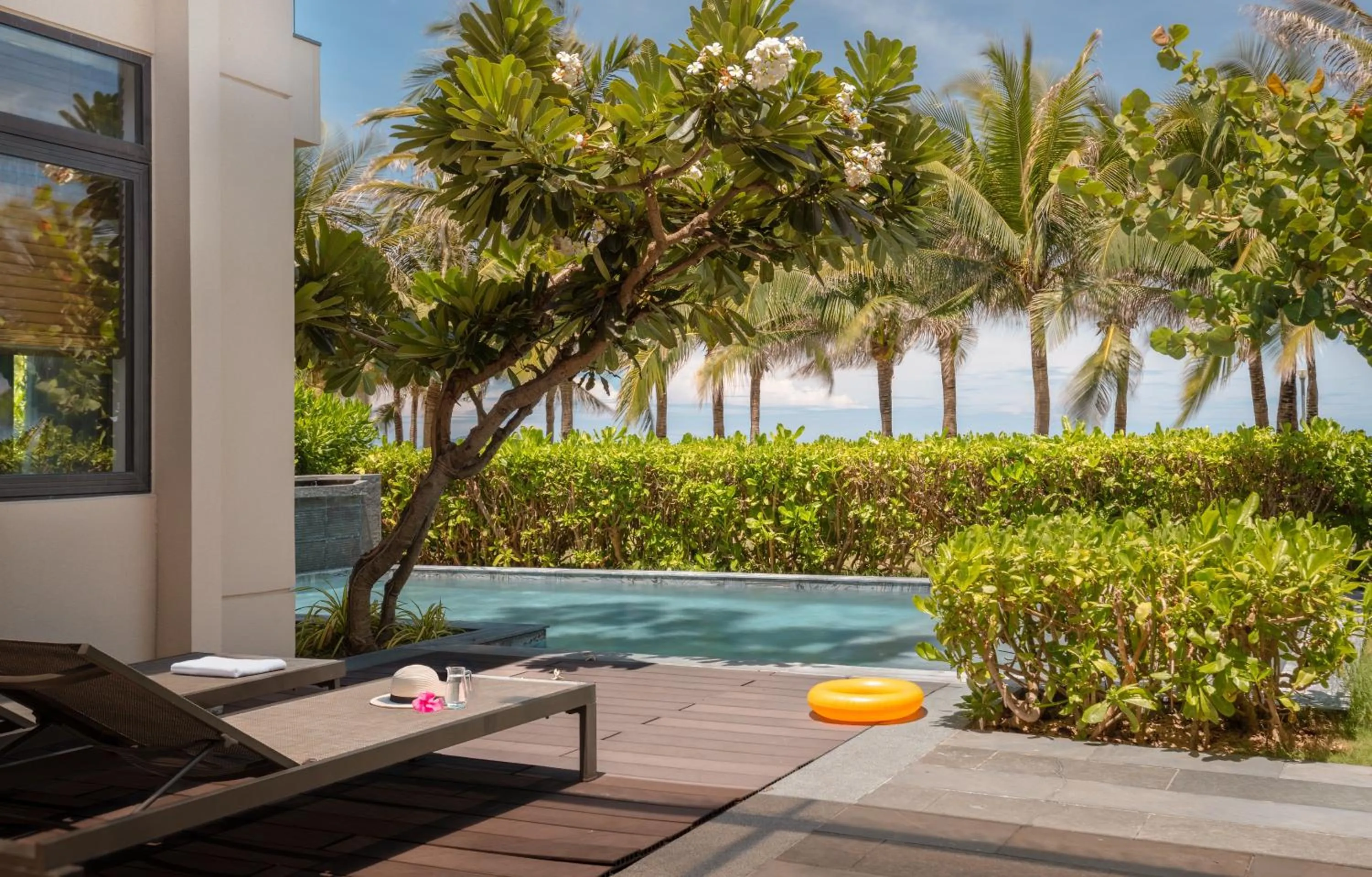Garden view in Hese Pool Villas & Resort Cam Ranh