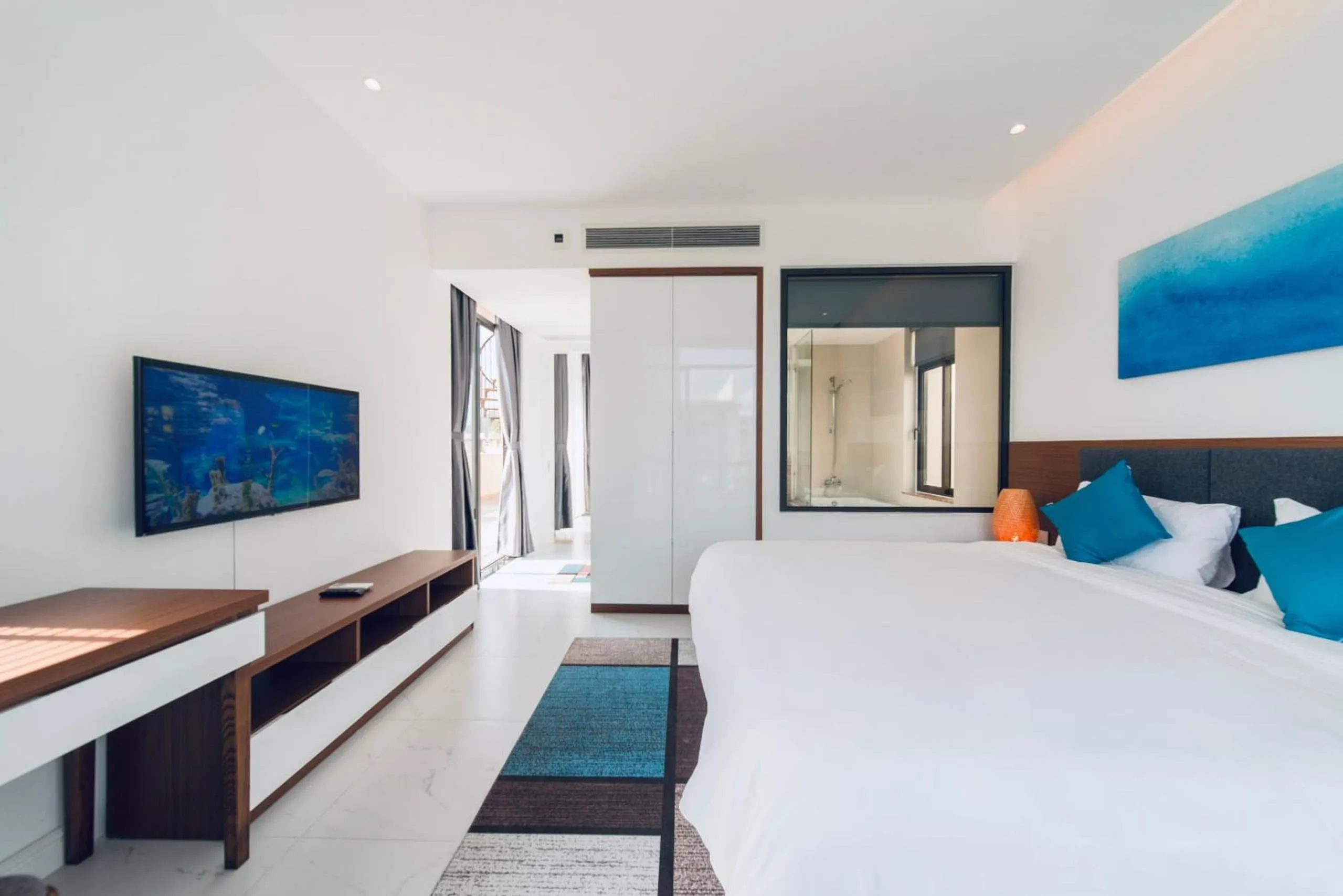 Bedroom, Bed in Hese Pool Villas & Resort Cam Ranh