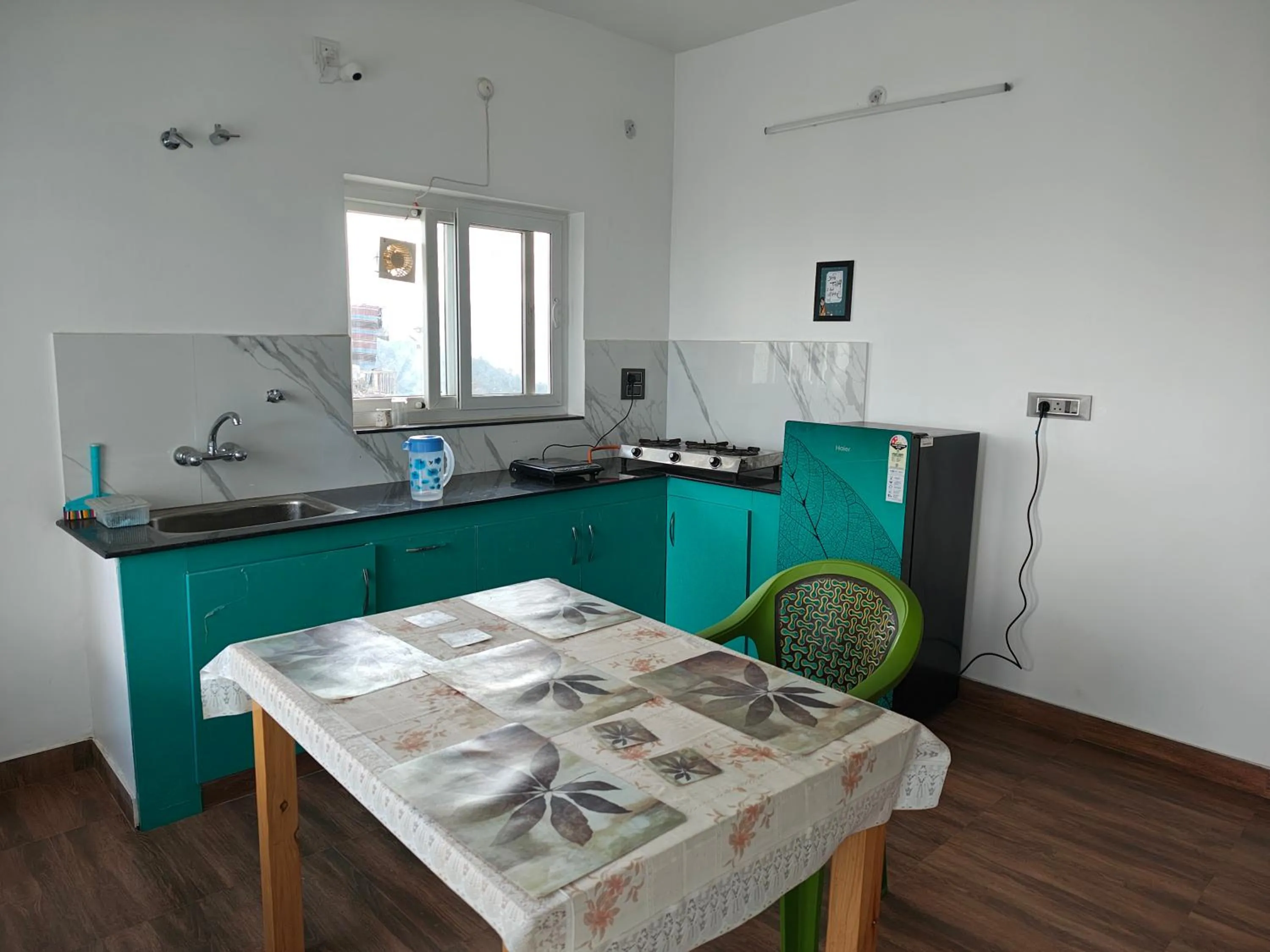 Dining area in Abhi's Cottage
