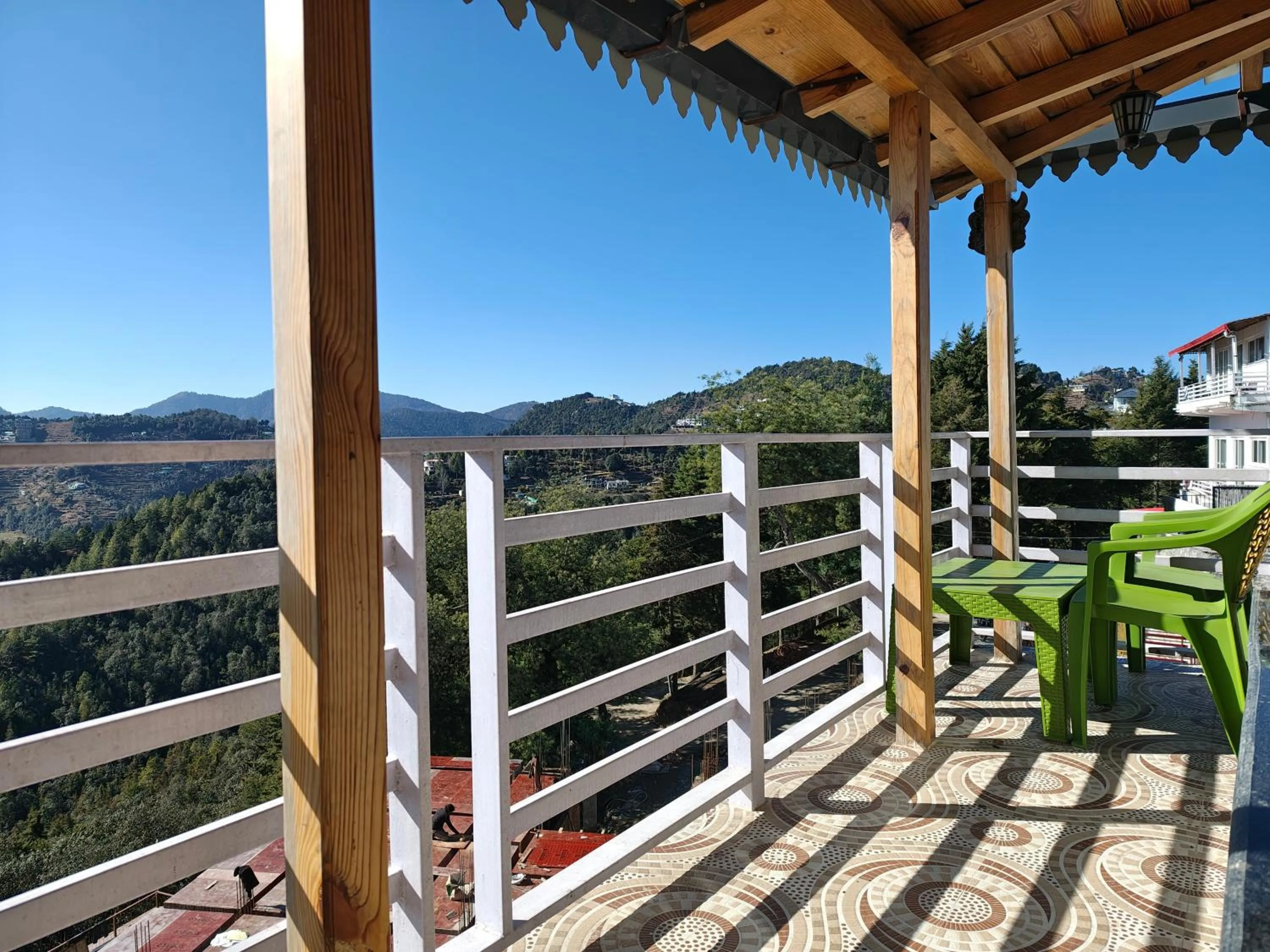 Balcony/Terrace in Abhi's Cottage