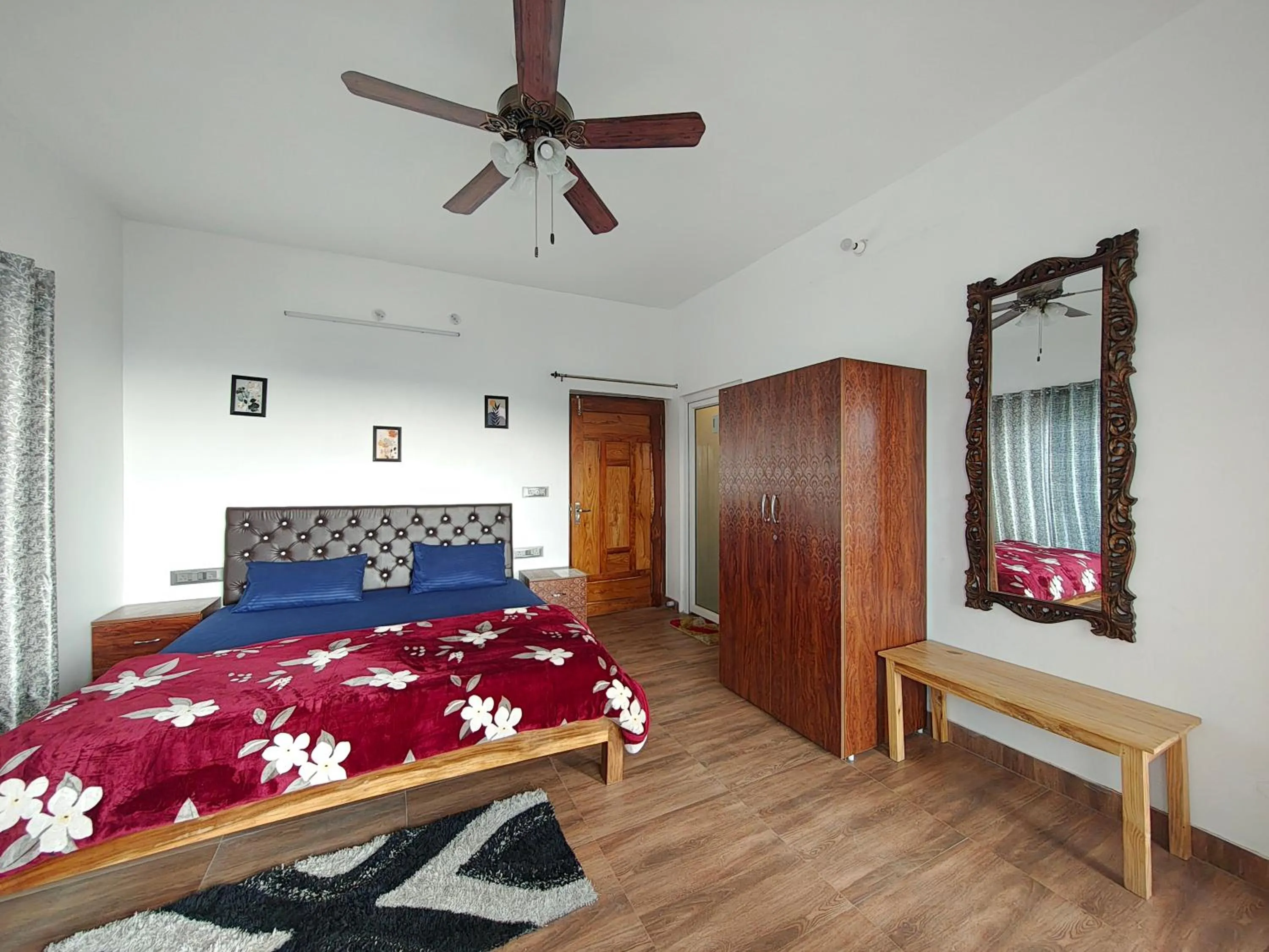 Bedroom, Bed in Abhi's Cottage