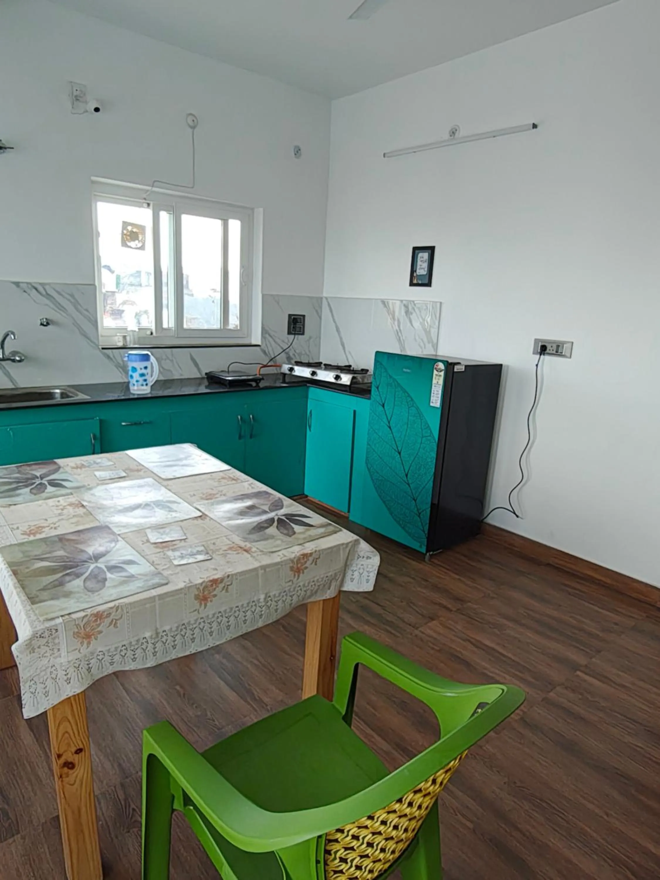 Dining area in Abhi's Cottage