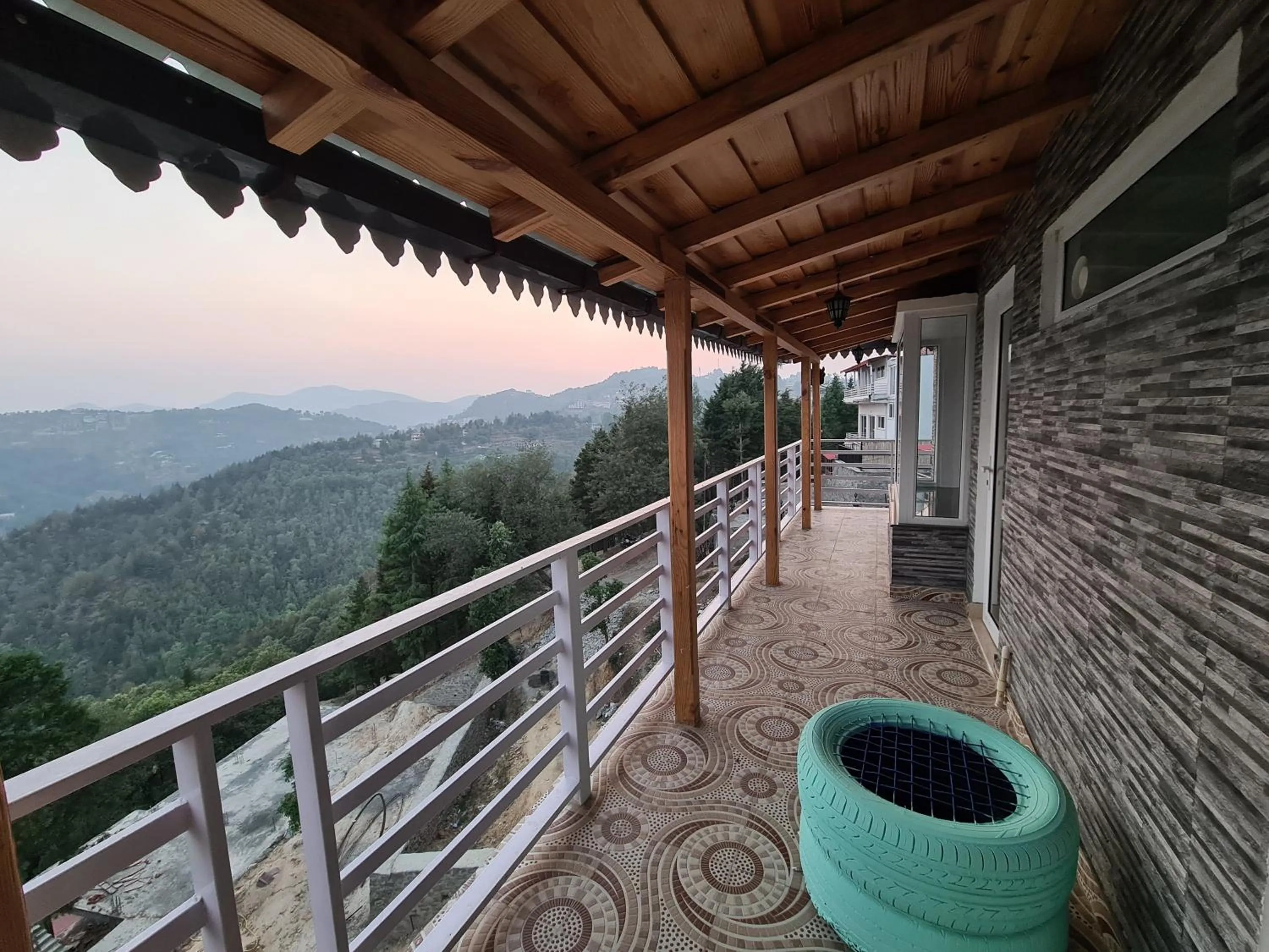 Balcony/Terrace in Abhi's Cottage