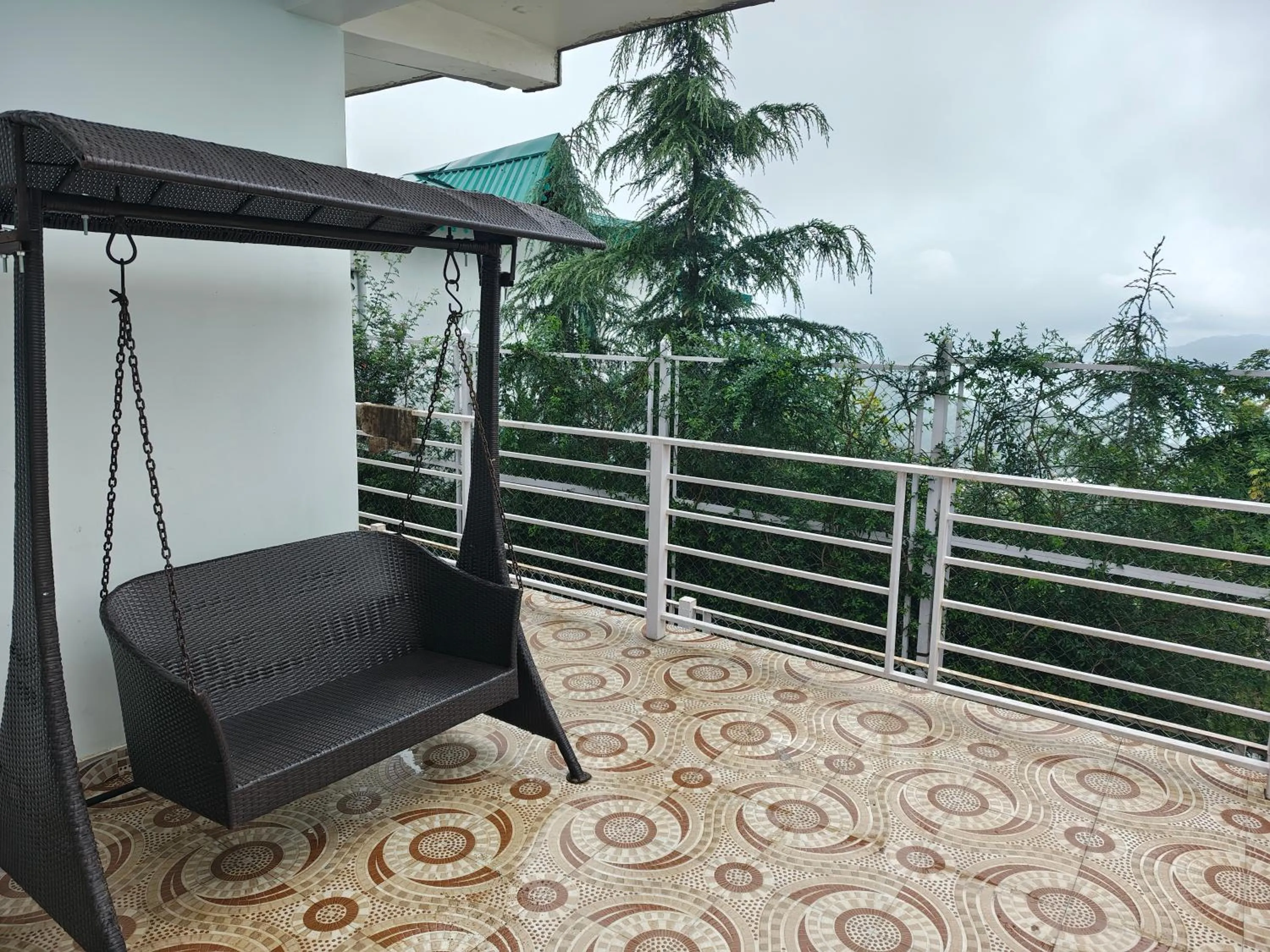 Balcony/Terrace in Abhi's Cottage