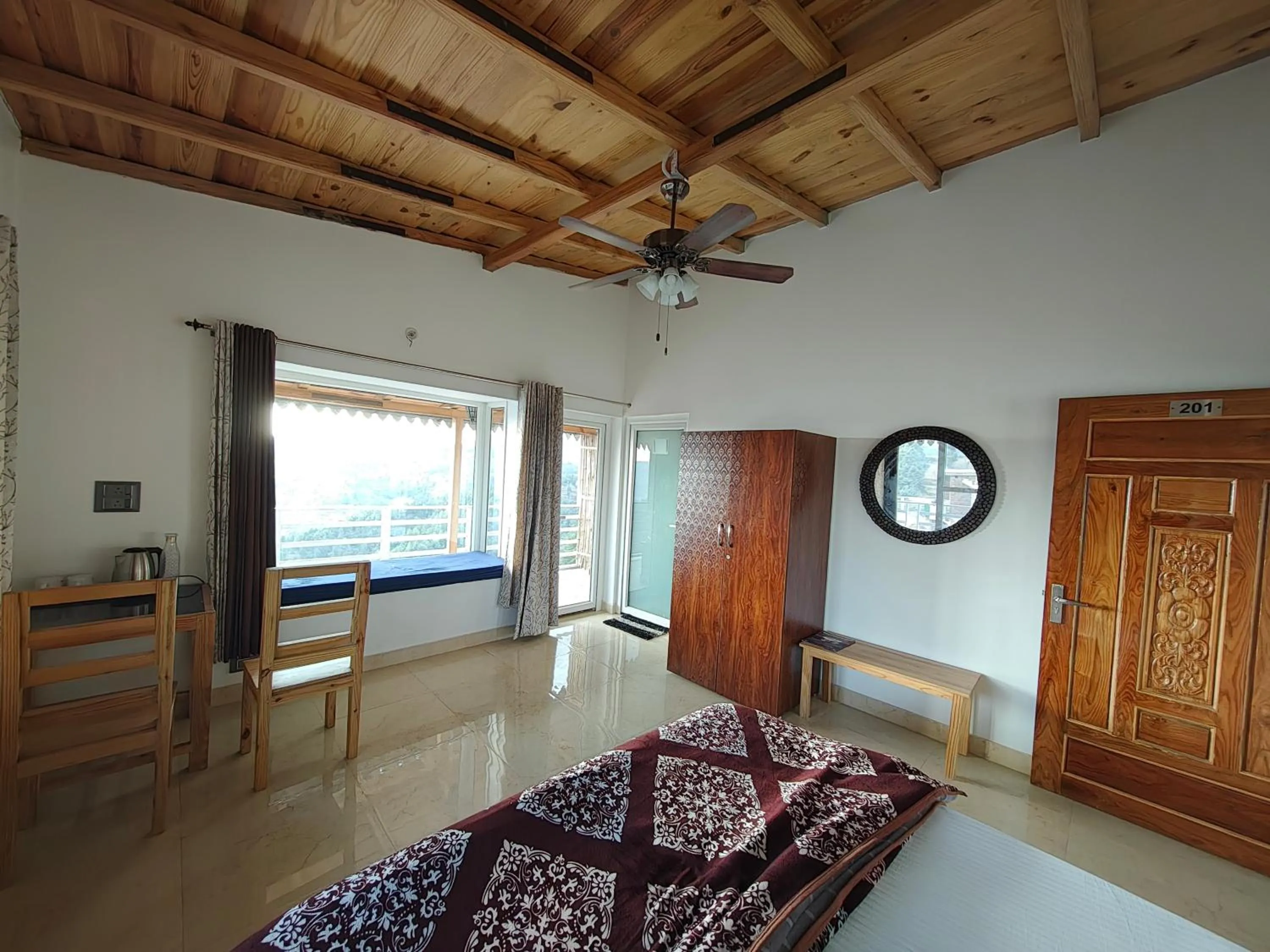 Bedroom, Bed in Abhi's Cottage