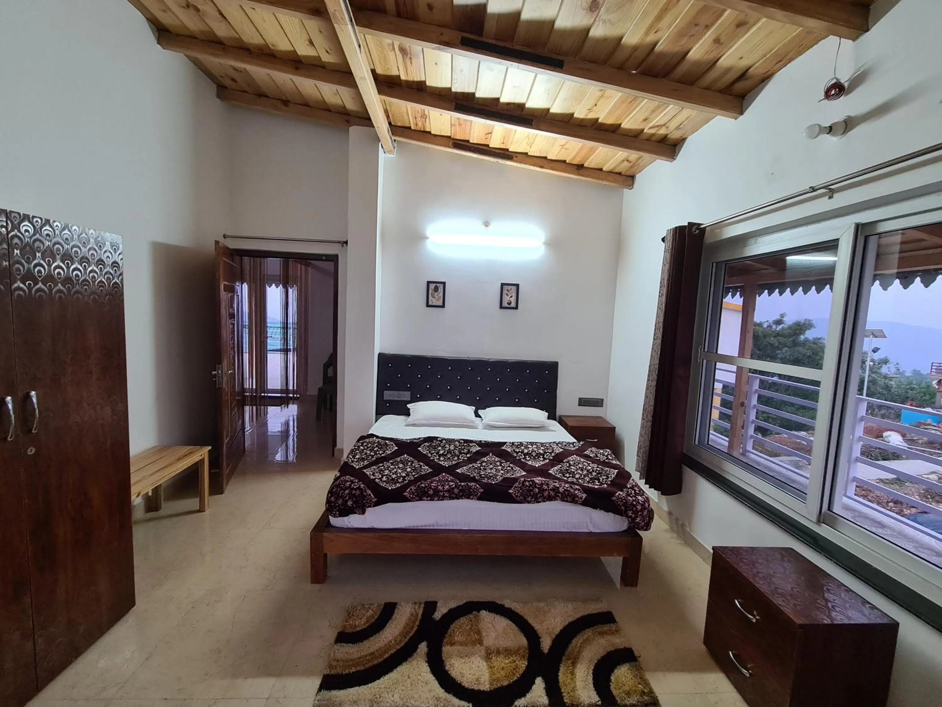 Bedroom, Bed in Abhi's Cottage