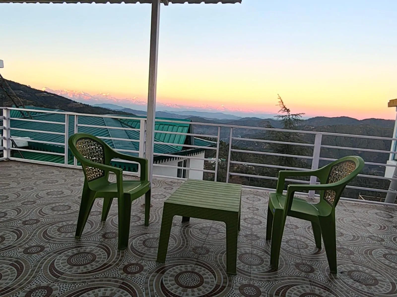 Balcony/Terrace in Abhi's Cottage