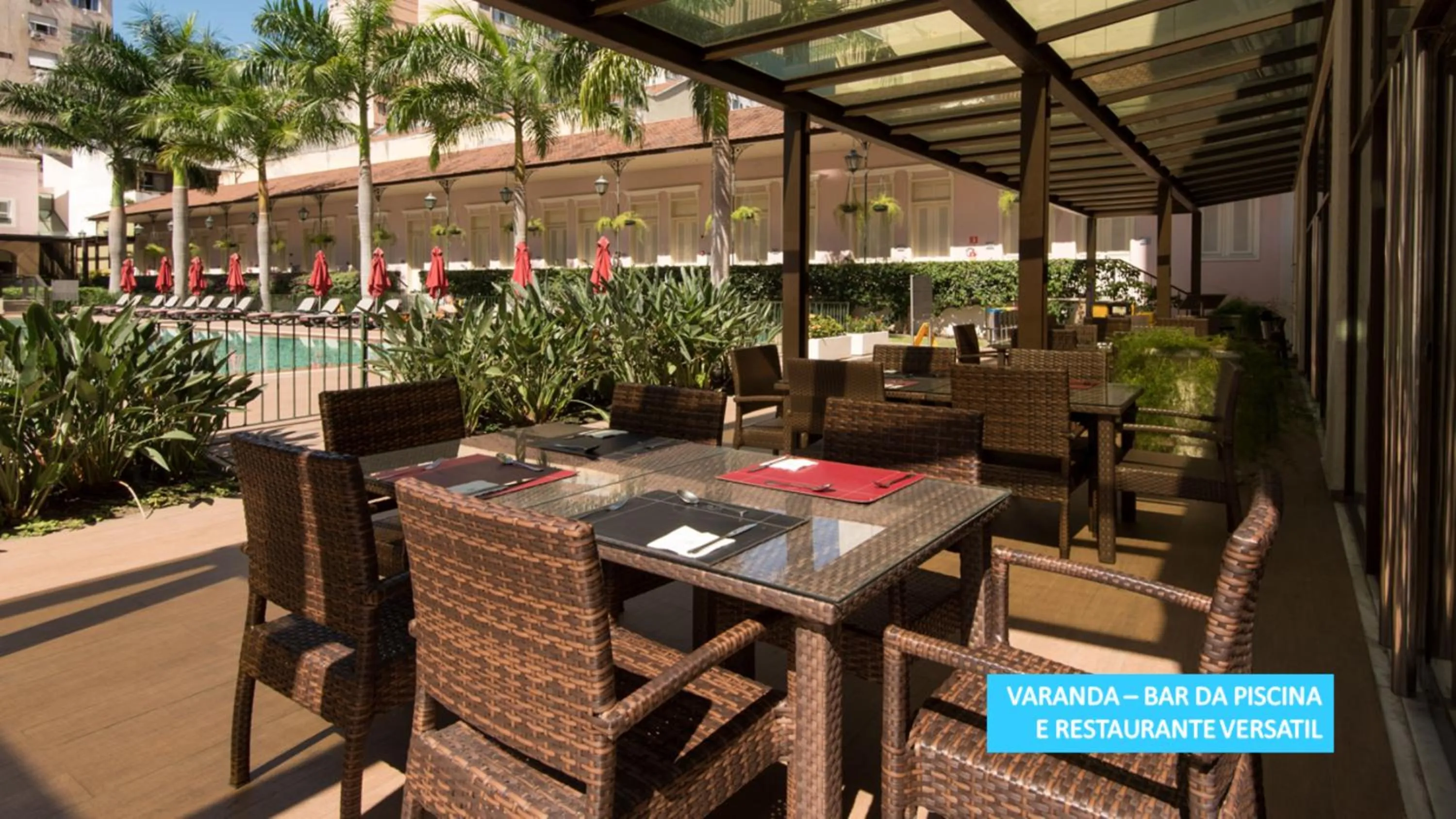 Patio in Vila Galé Rio de Janeiro