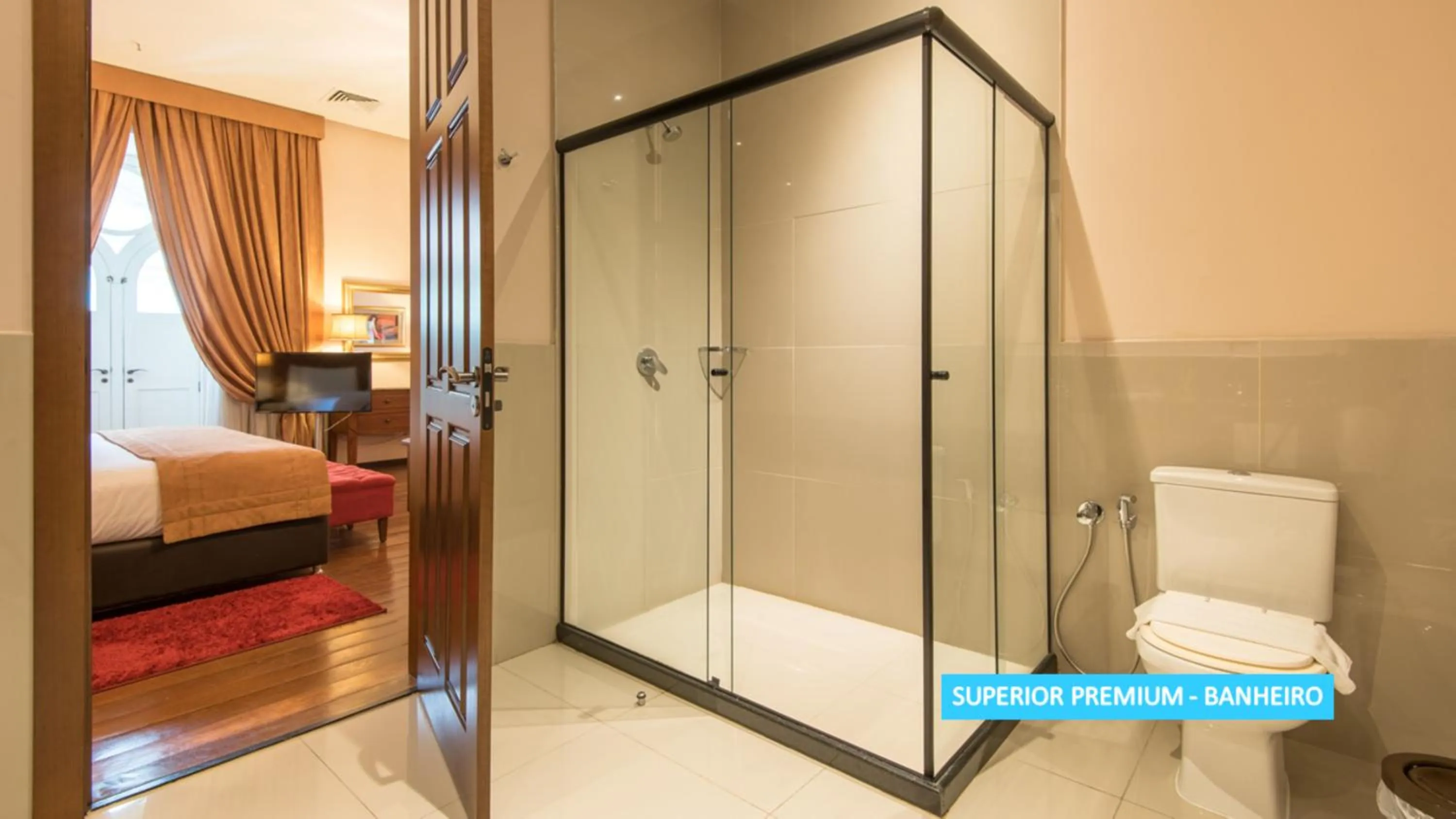 Shower in Vila Galé Rio de Janeiro