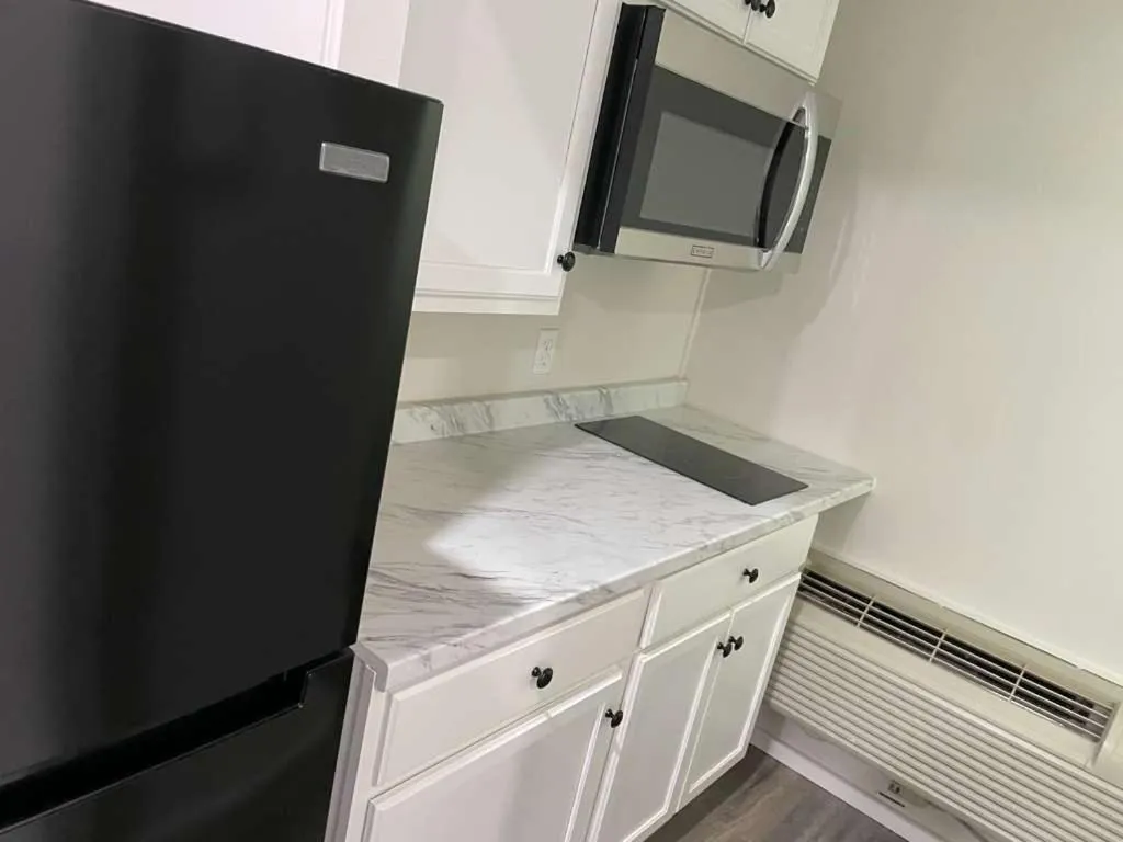 Kitchen or kitchenette in St Croix Suites - St Croix Falls