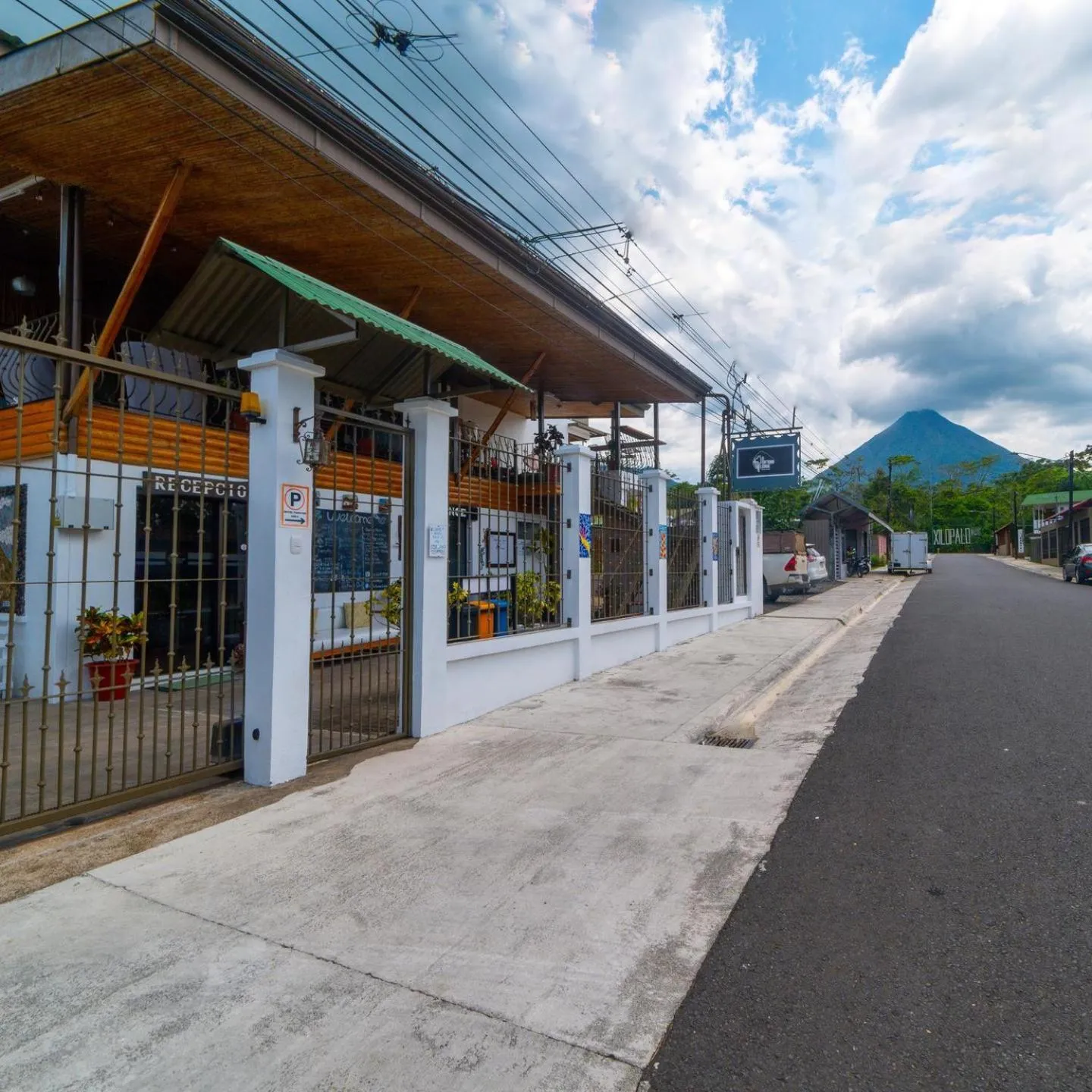 Property building in La Fortuna Lodge by Treebu Hotels