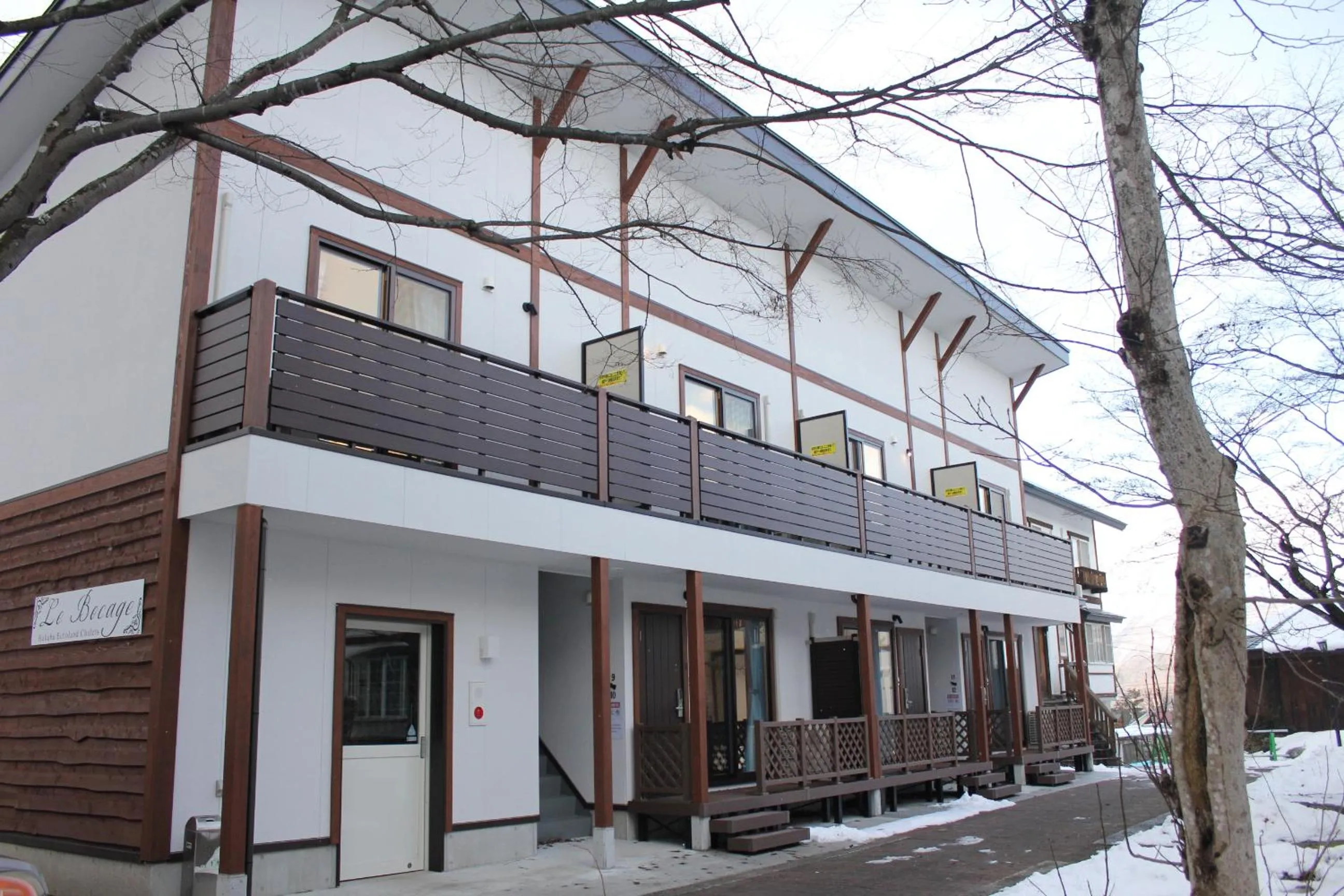 Facade/entrance in Le Bocage - Hakuba Echoland Chalets