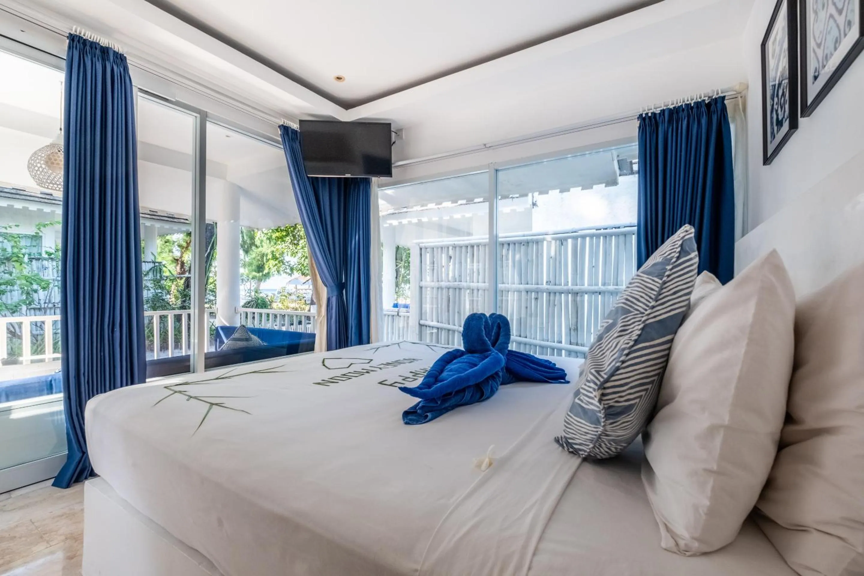 Bed in Seri Resort Gili Meno - Adults Only