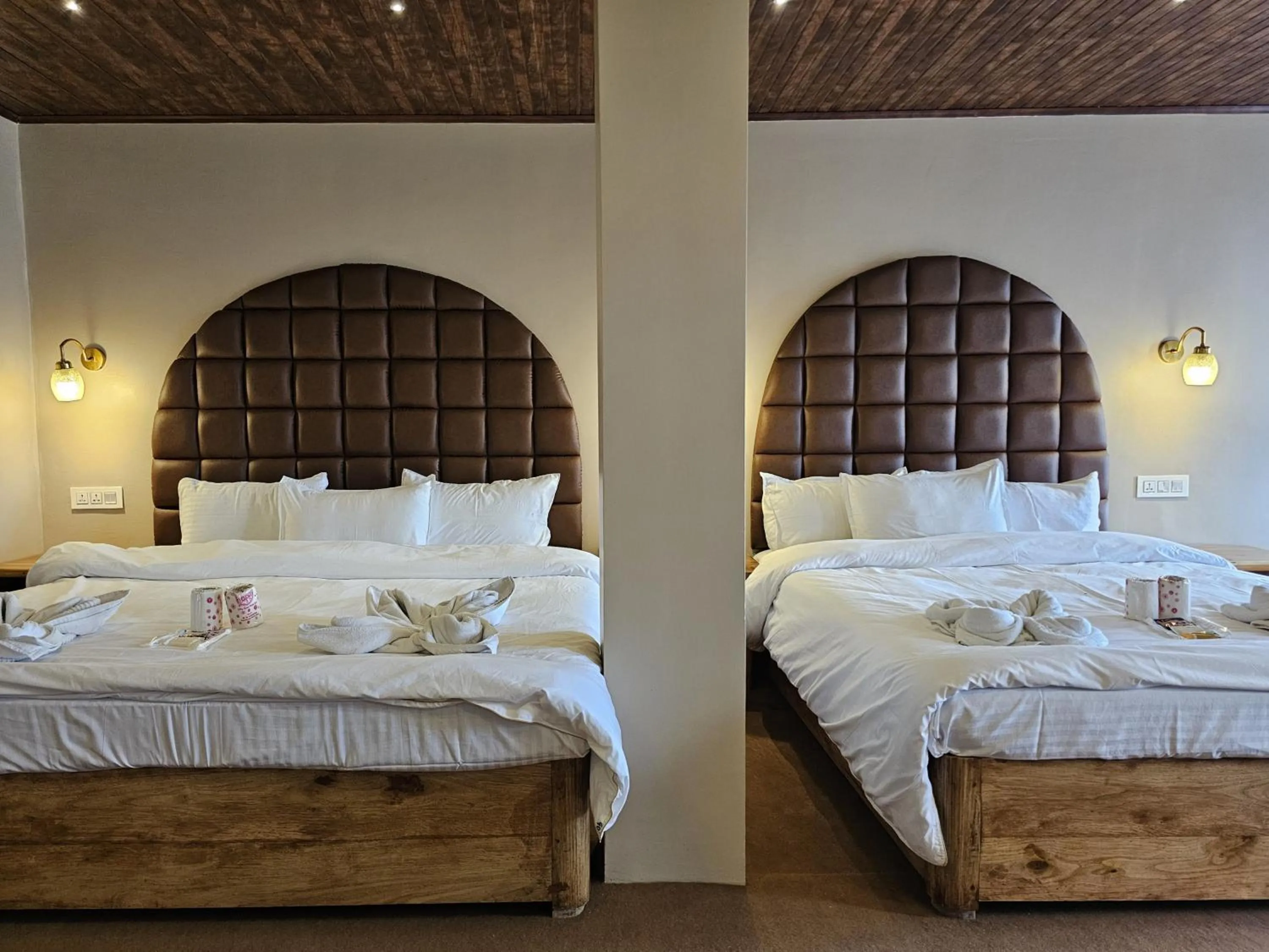 Bed in Hotel Golden Orchid